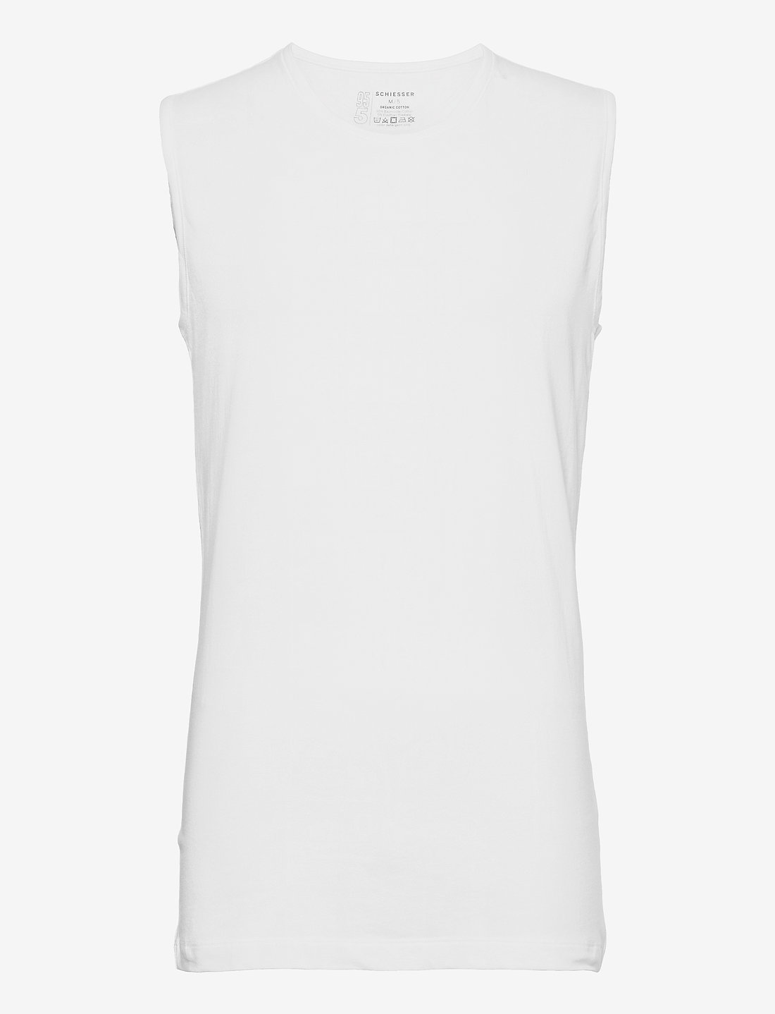 Schiesser - Tank Top - linnen - white - 2