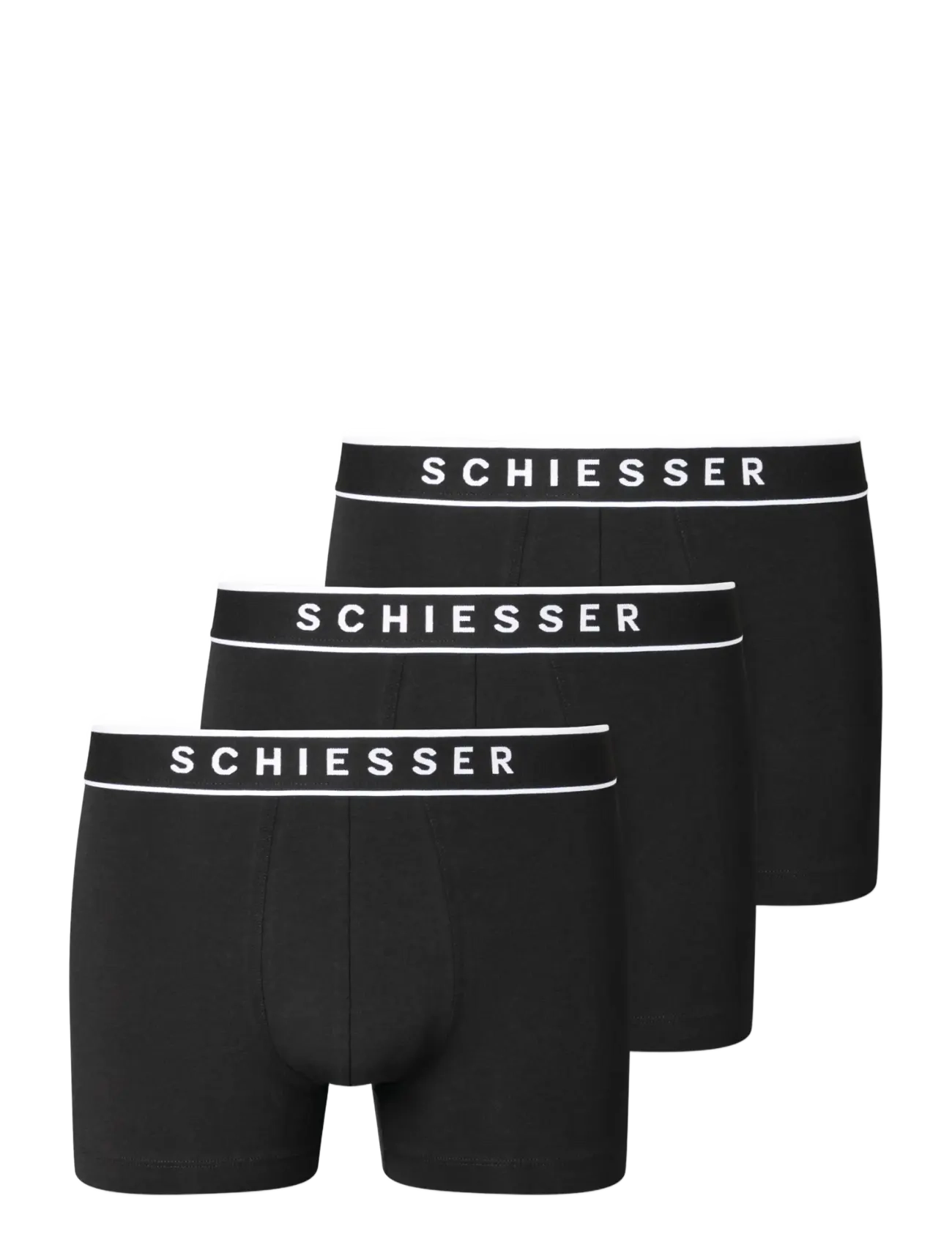 Schiesser Shorts - Alushousut monipakkauksessa - BLACK / black