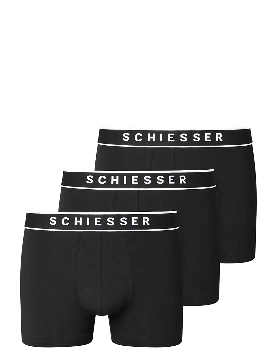 Schiesser - Shorts - unterhosen im multipack - black - 1