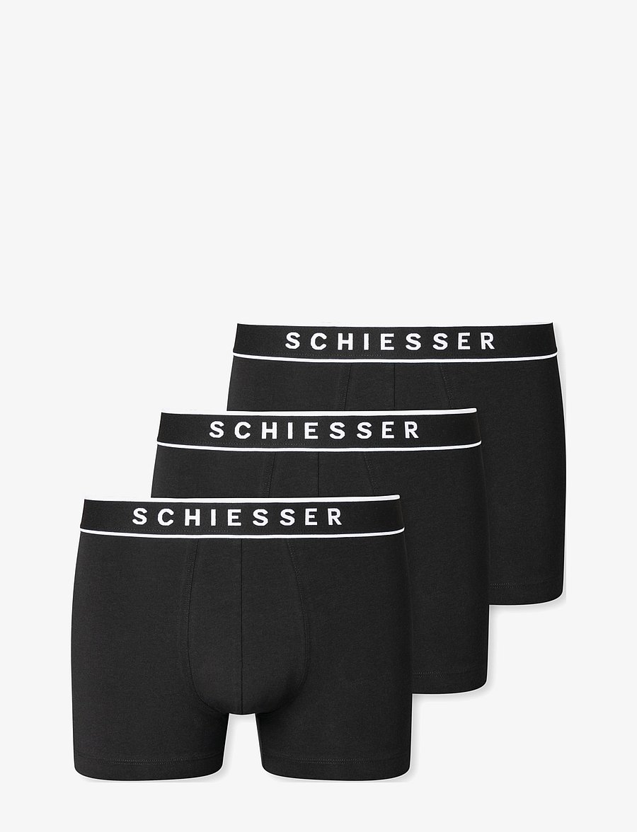 Schiesser - Shorts - unterhosen im multipack - black - 1