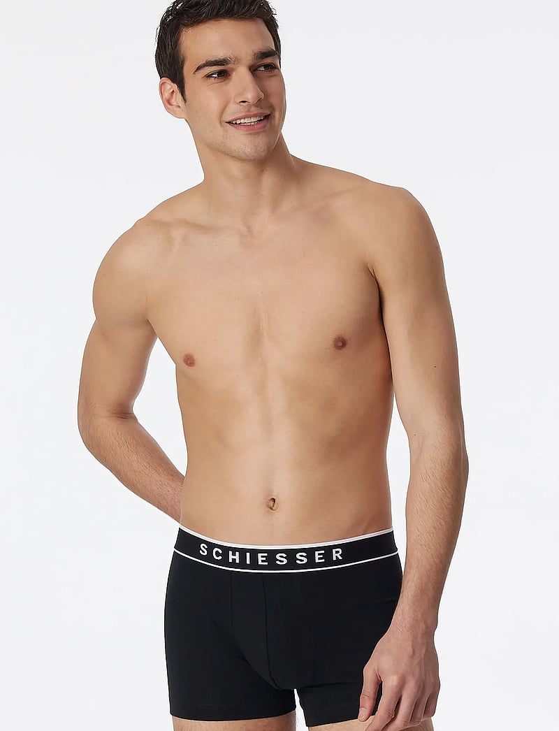 Schiesser - Shorts - aluspükste mitmikpakk - black - 0