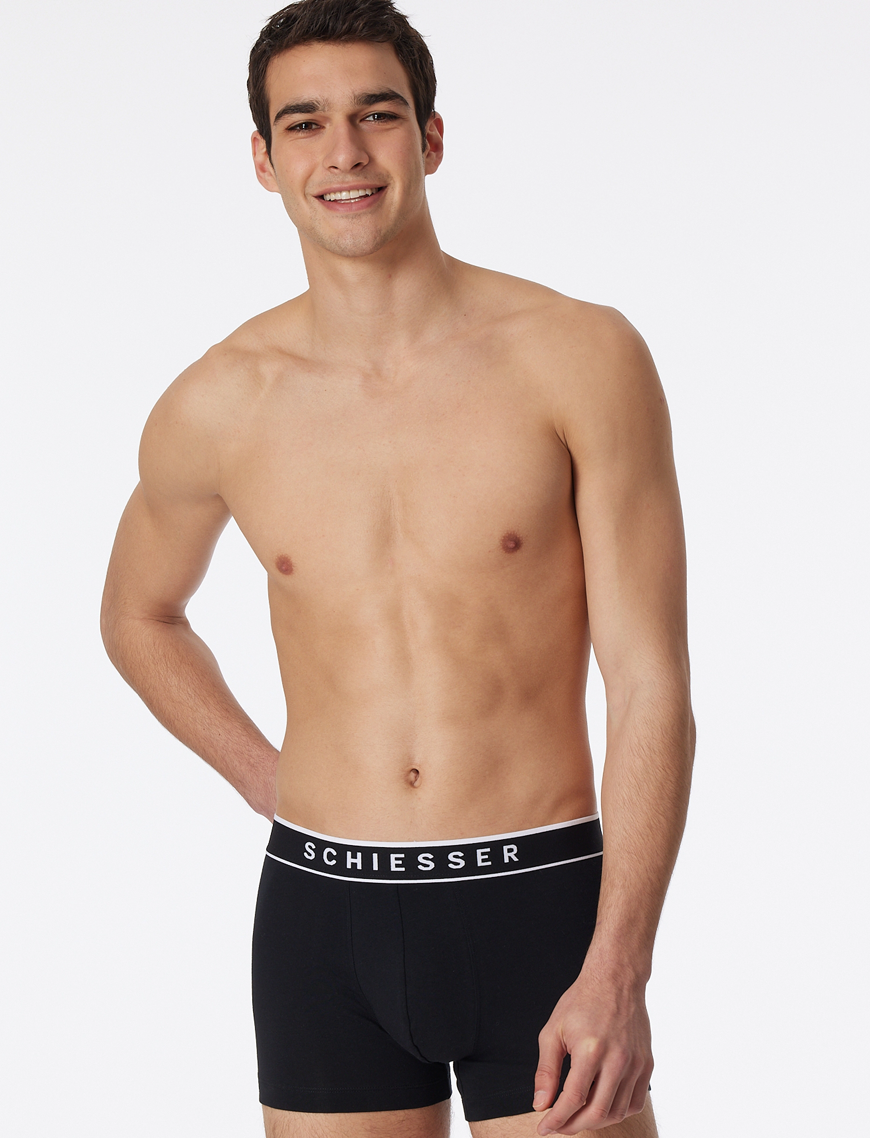 Schiesser - Shorts - multipack underbukser - black - 5