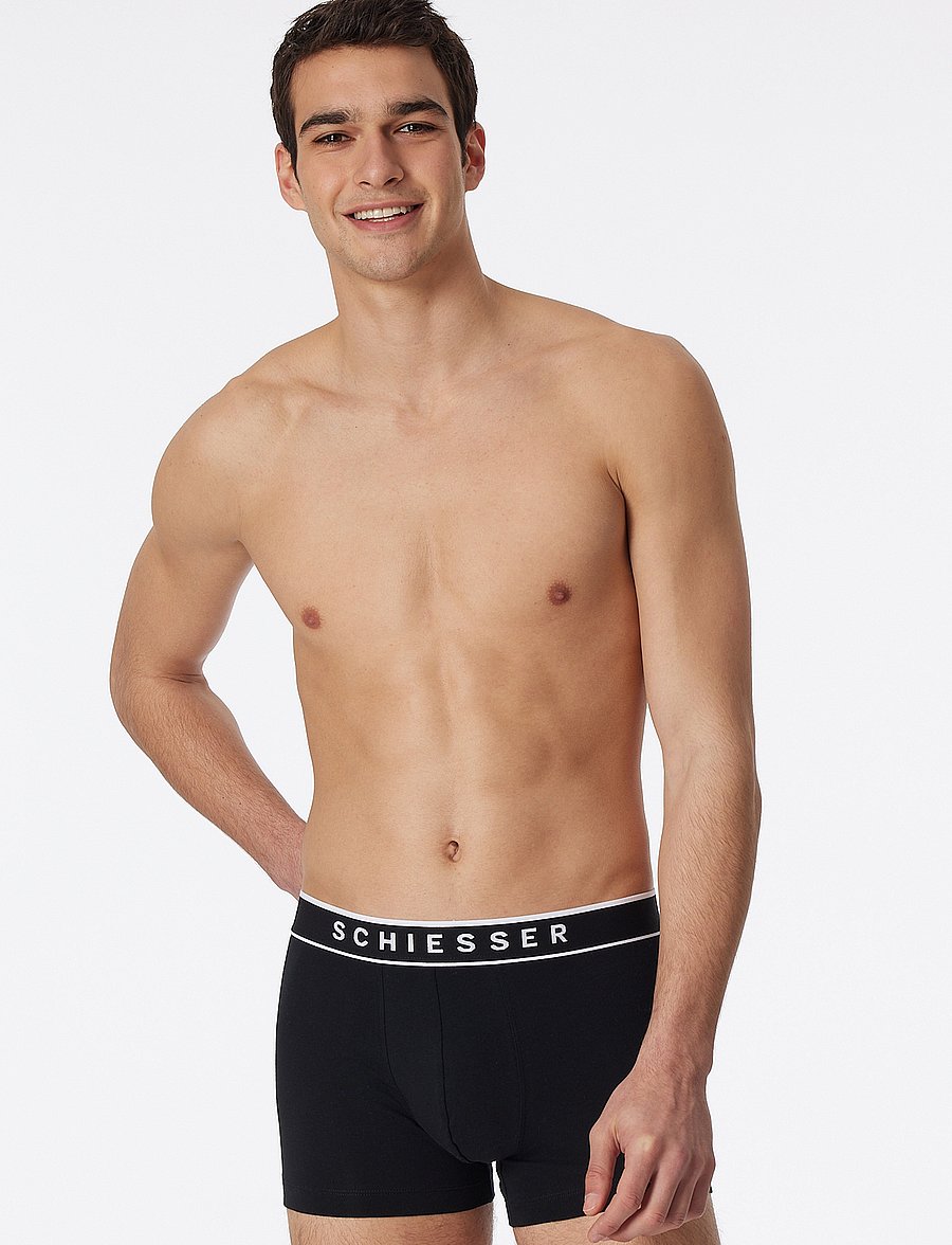 Schiesser - Shorts - unterhosen im multipack - black - 5
