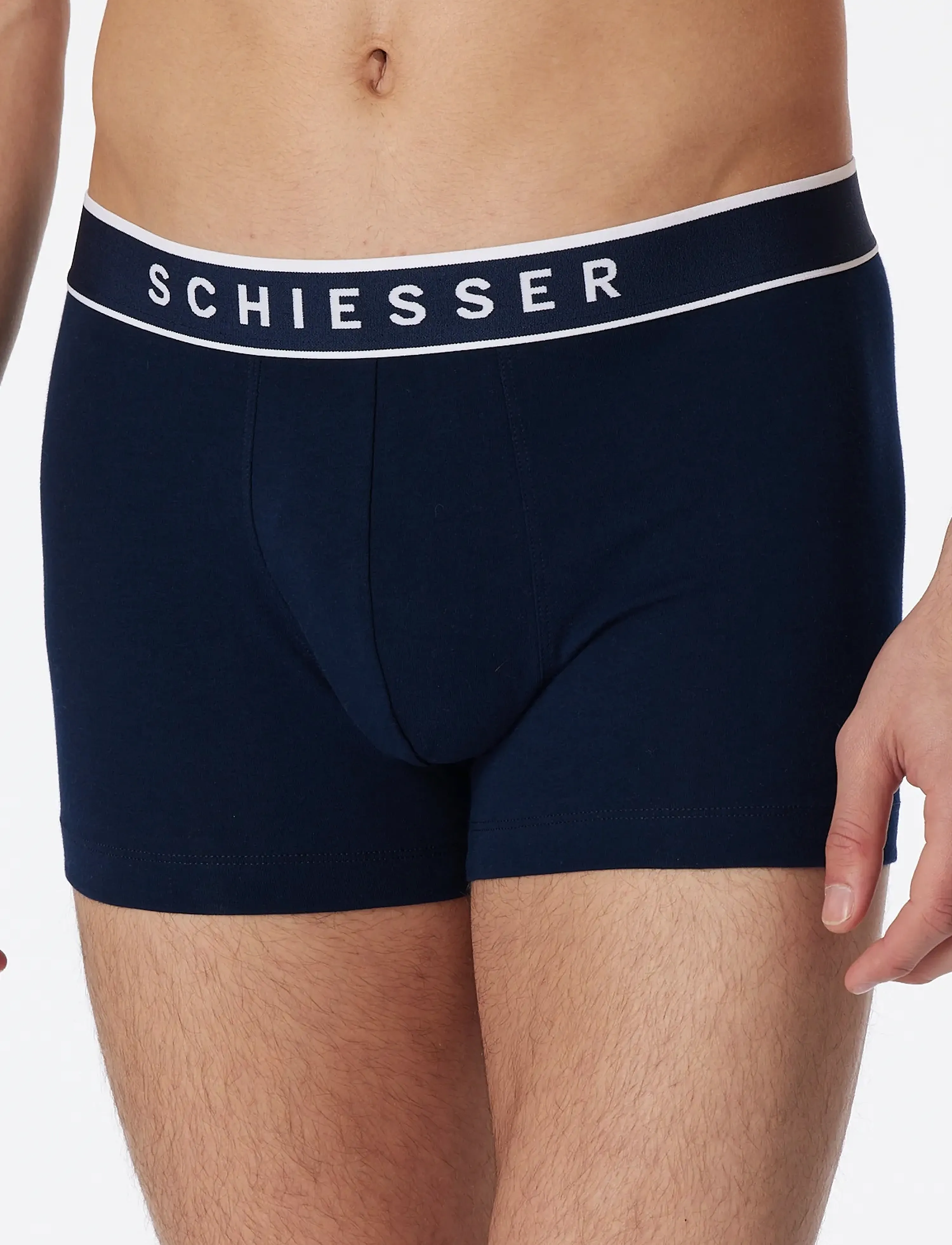 Schiesser - Shorts - aluspükste mitmikpakk - dark blue - 3