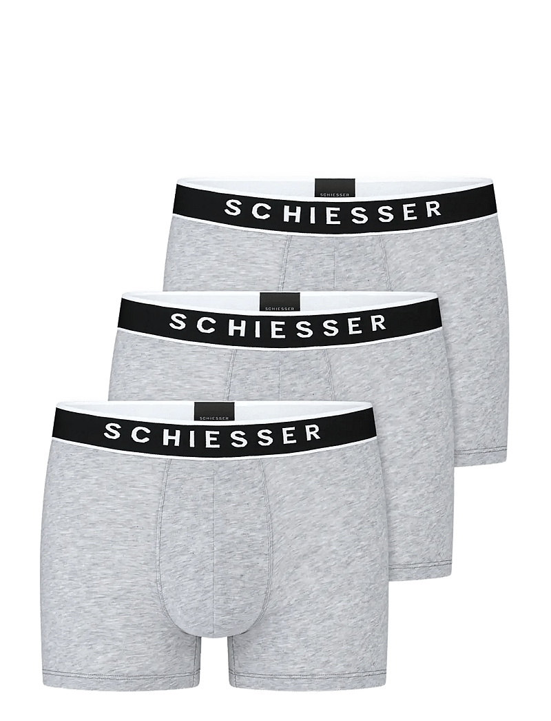 Schiesser - Shorts - unterhosen im multipack - grey melange - 1
