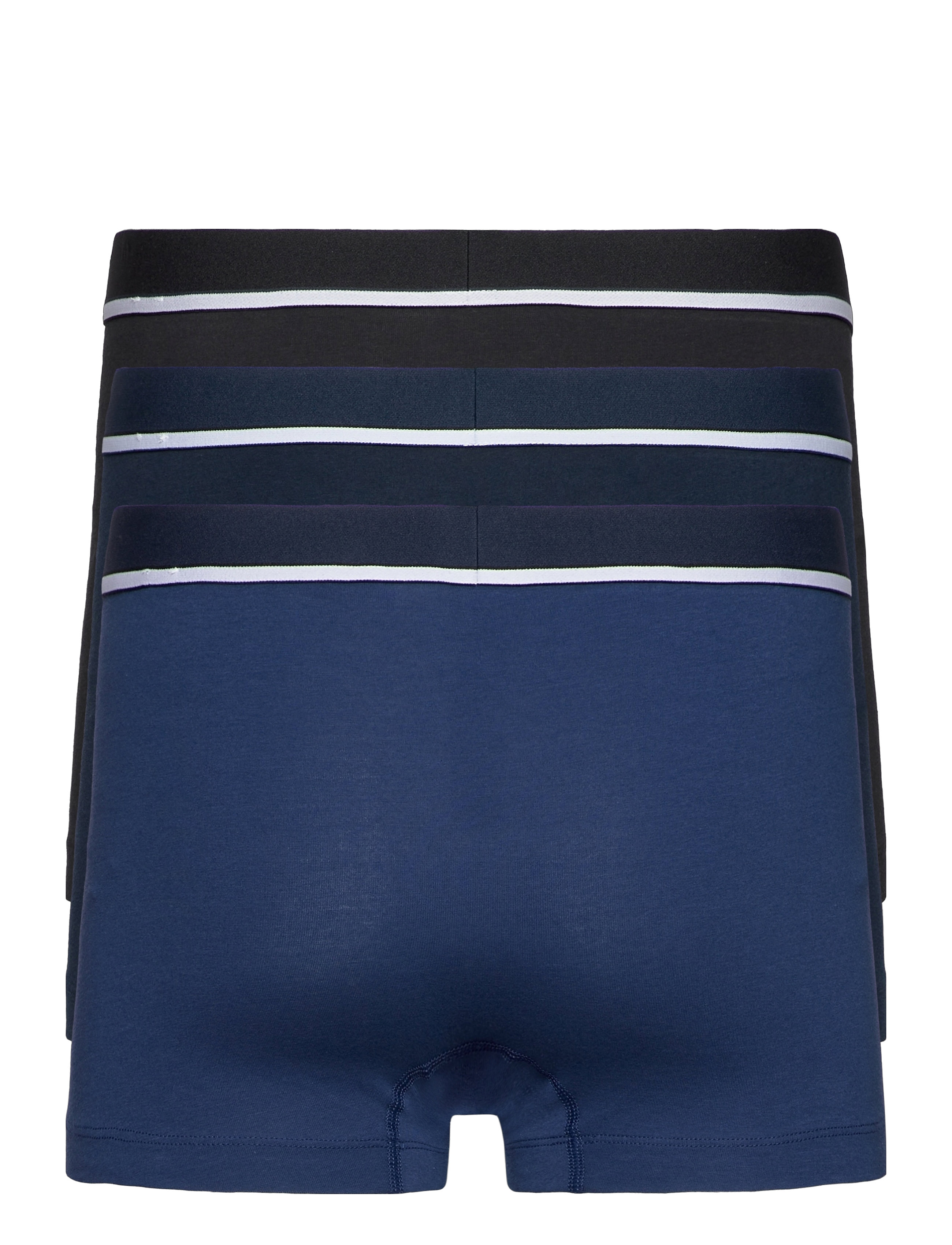 Schiesser - 3-pack shorts with woven elastic waistband, black/grey - 95/5 - lowest prices - assorted 2 - 2