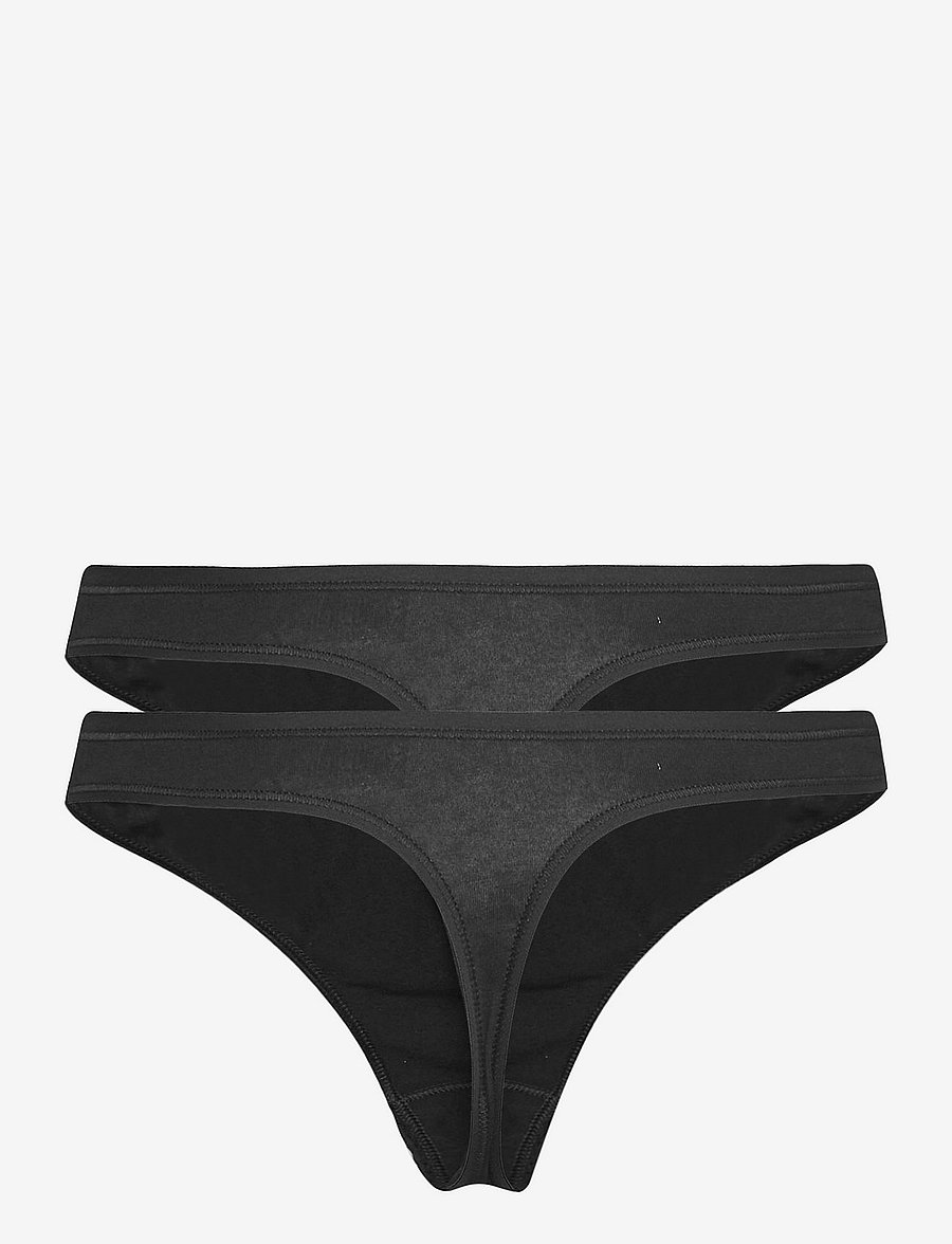 Schiesser - Thong - tangas - black - 5