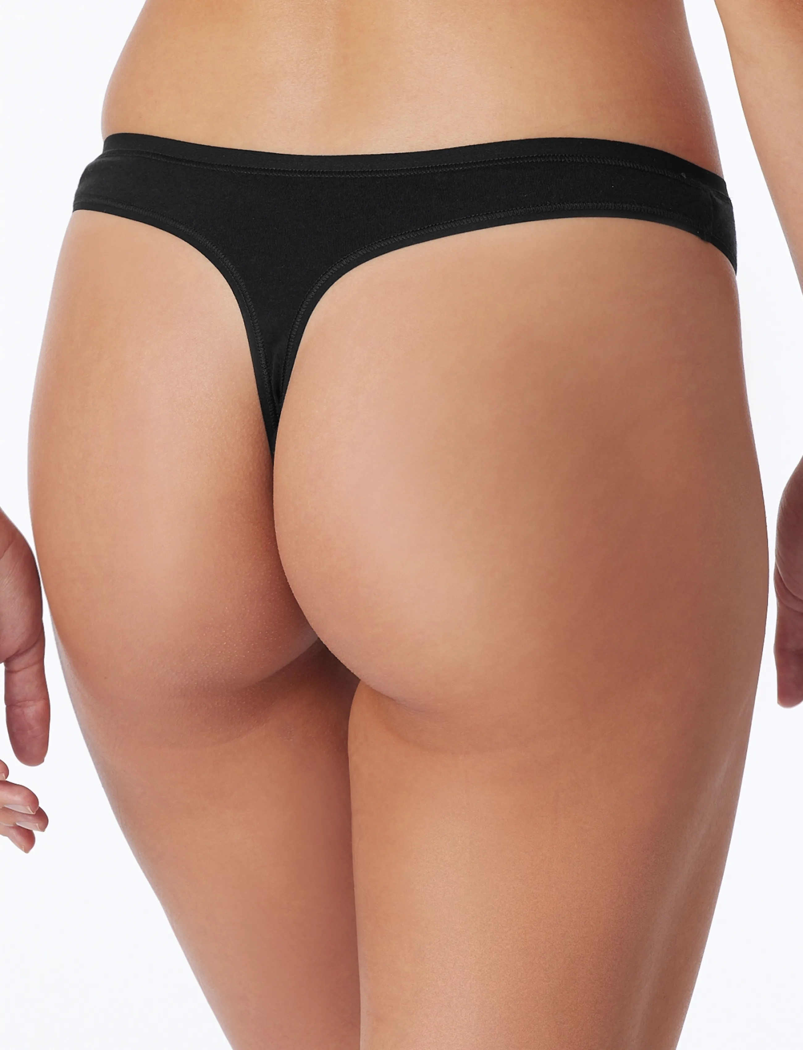 Schiesser - Thong - lowest prices - black - 3