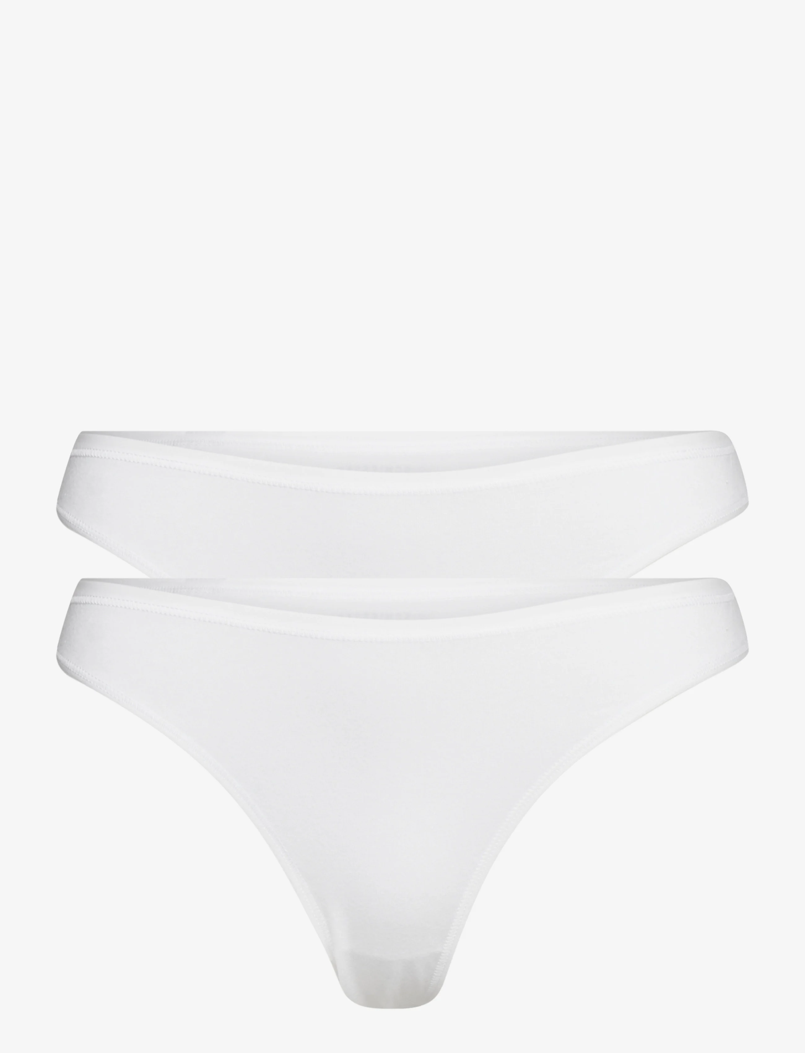 Schiesser 2PACK String - 95/5 - Underkläder - WHITE / white