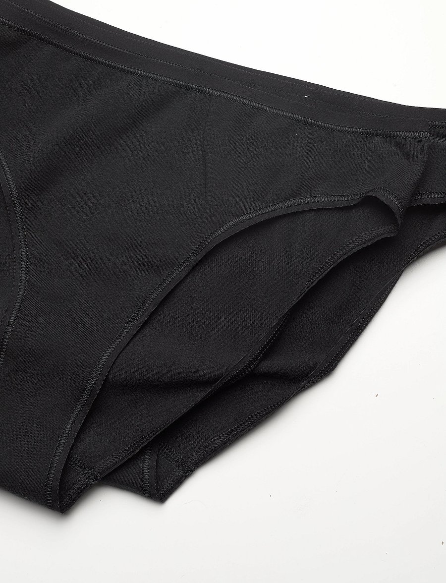 Schiesser - Tai-Slip 2-pack, sand - 95/5 - briefs - black - 4