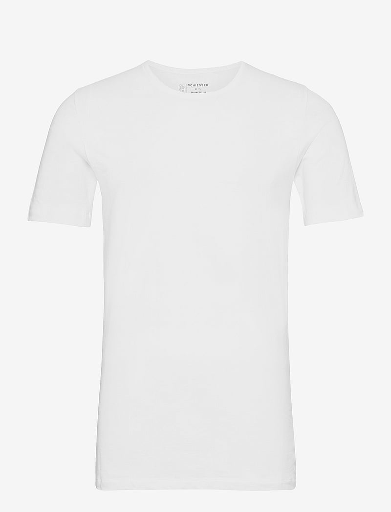 Schiesser - Shirt 1/2 - lühikeste varrukatega t-särgid - white - 1