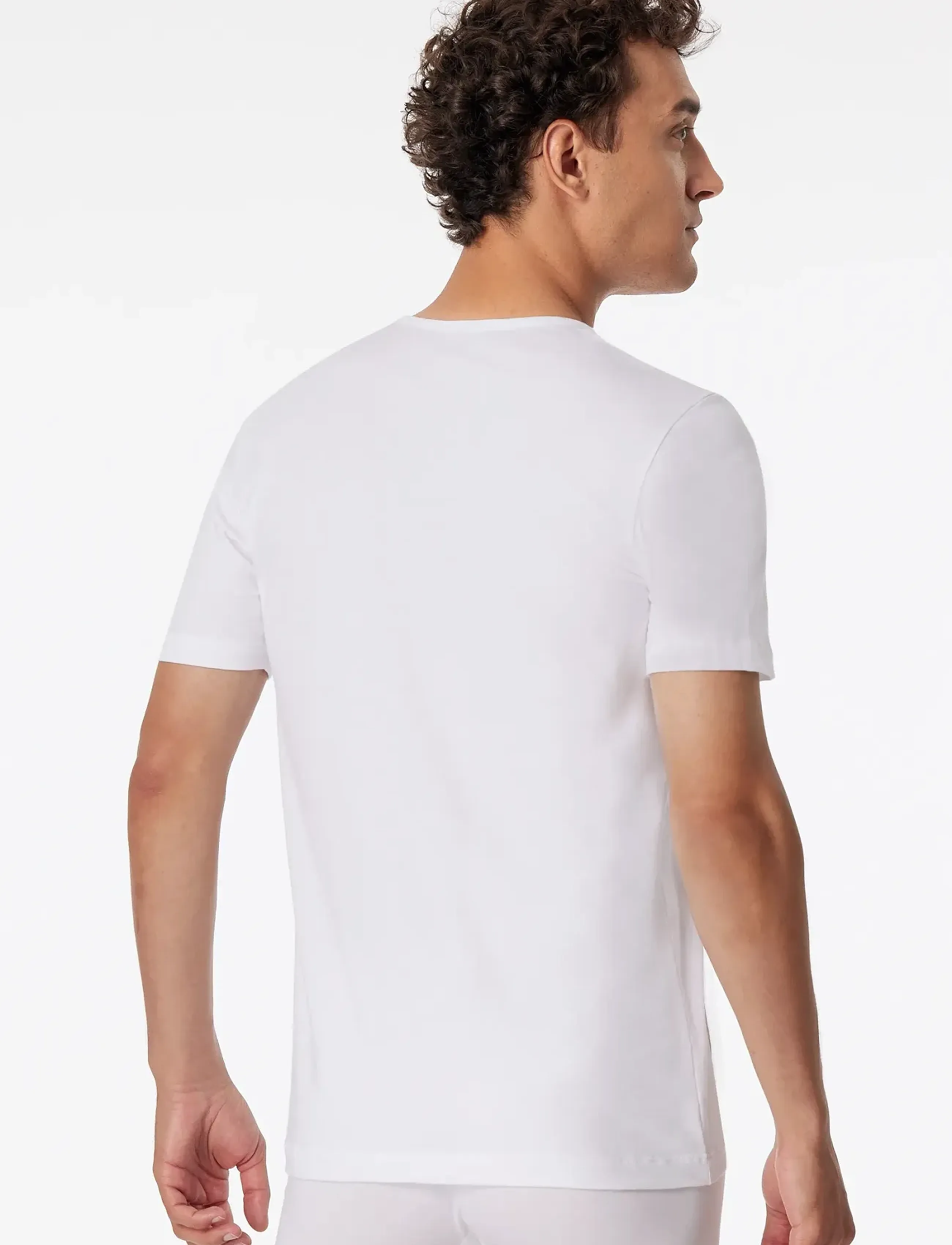 Schiesser - Shirt 1/2 - krótki rękaw - white - 3