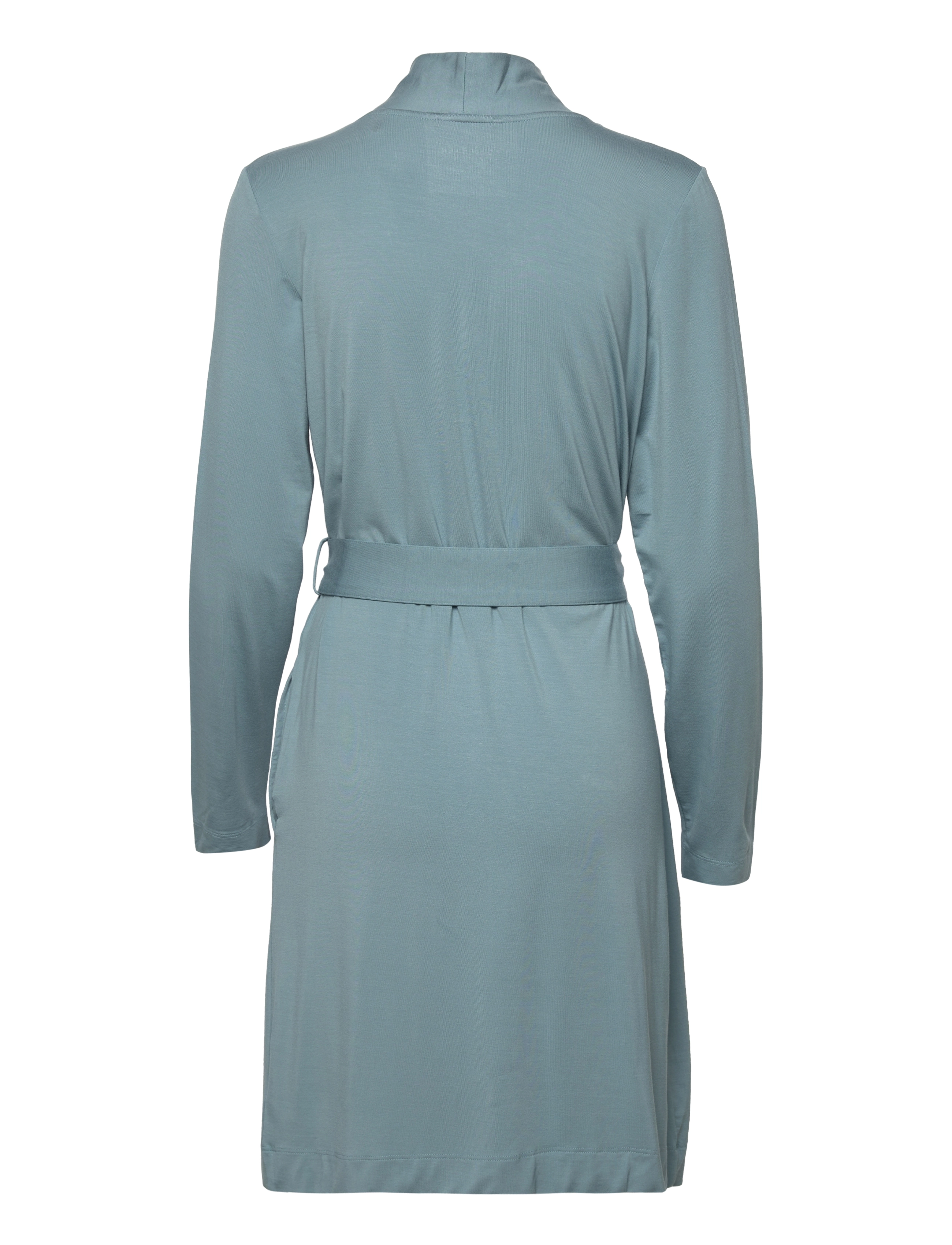 Schiesser - Bath Robe - bluegrey - 1