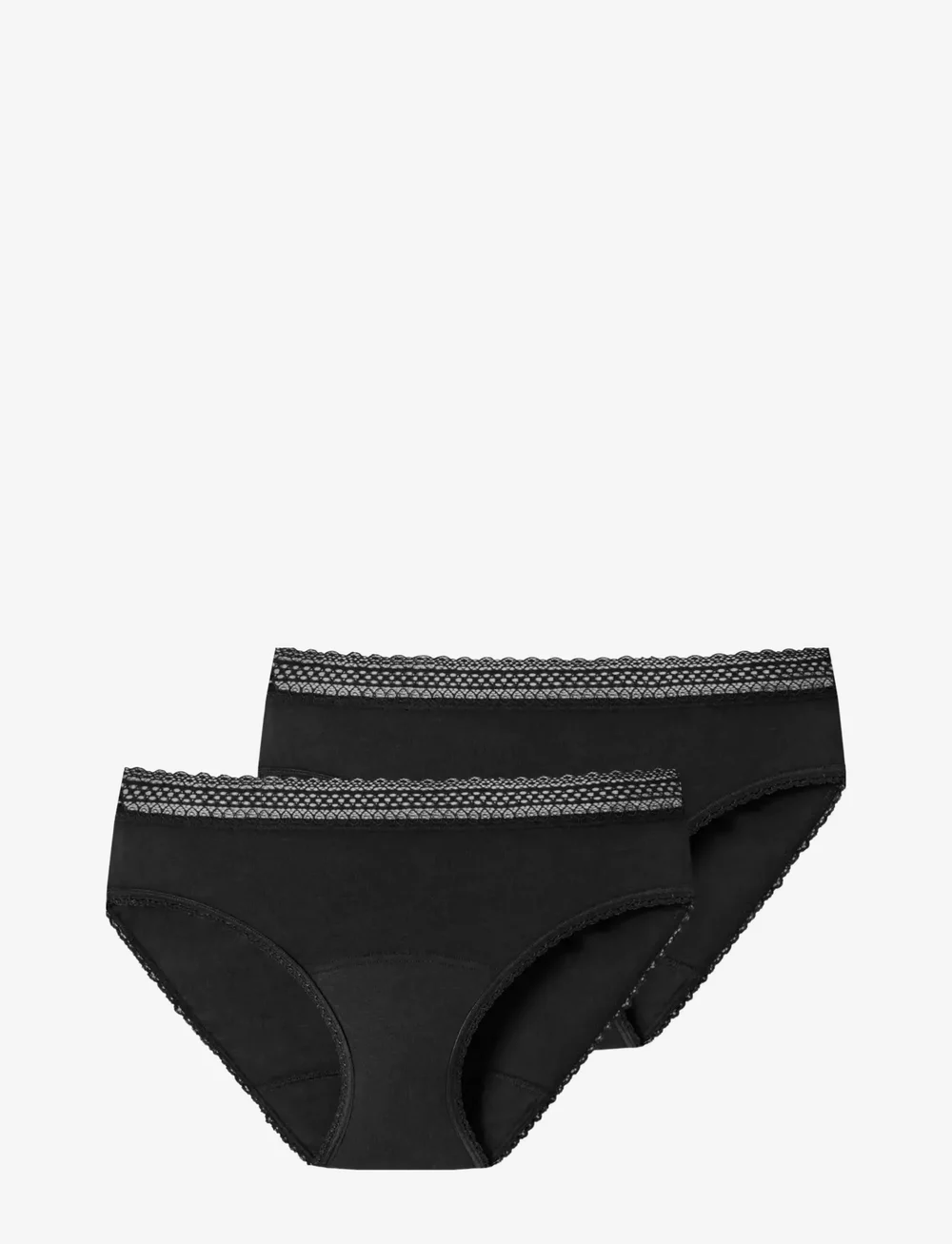 Schiesser - Midi - päevade aluspüksid - black - 1