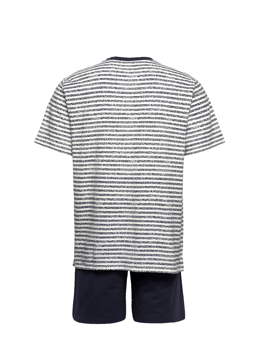 Schiesser - Pyjama Short - dark blue - 1