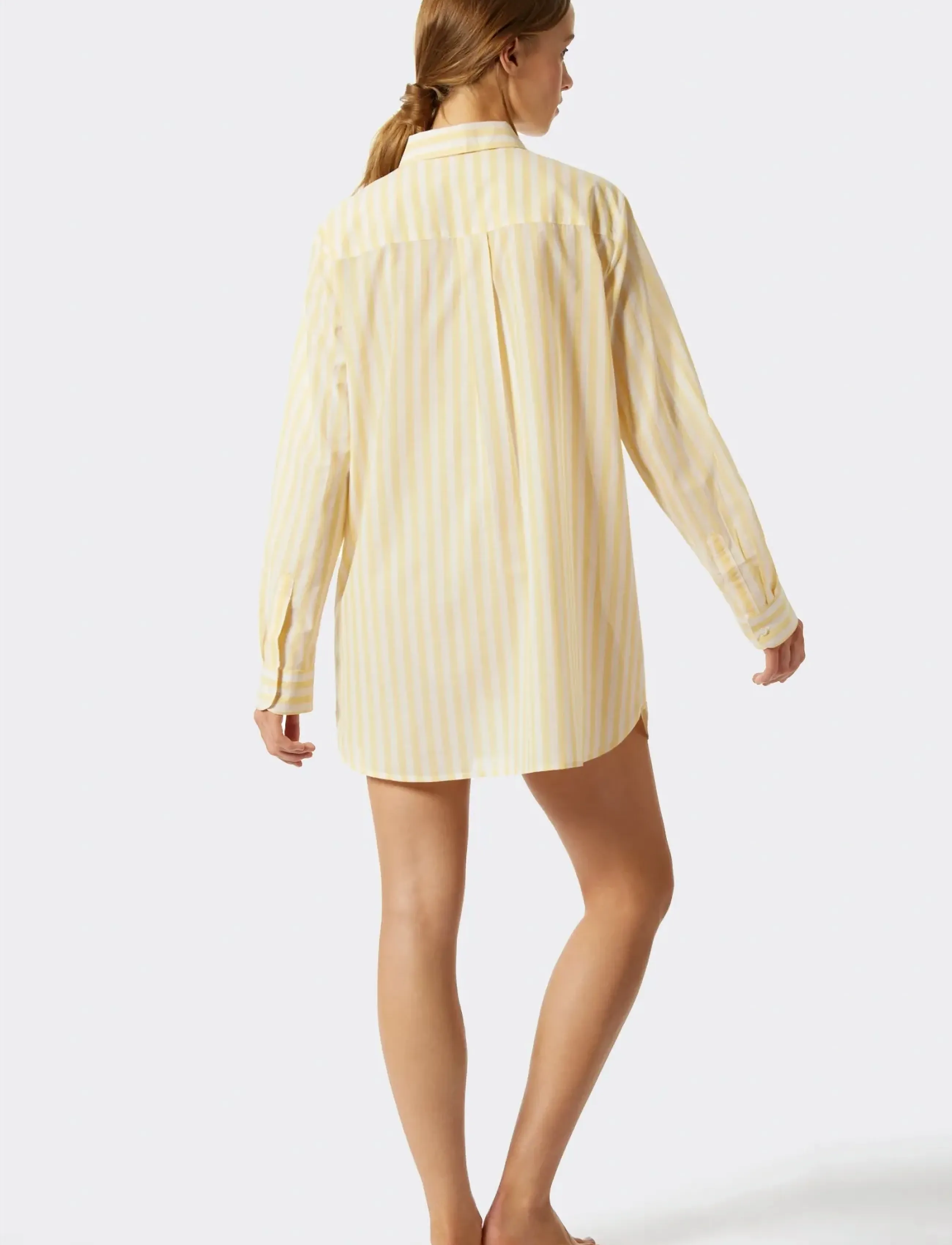 Schiesser - Nightshirt 1/1 - overdele - yellow - 3