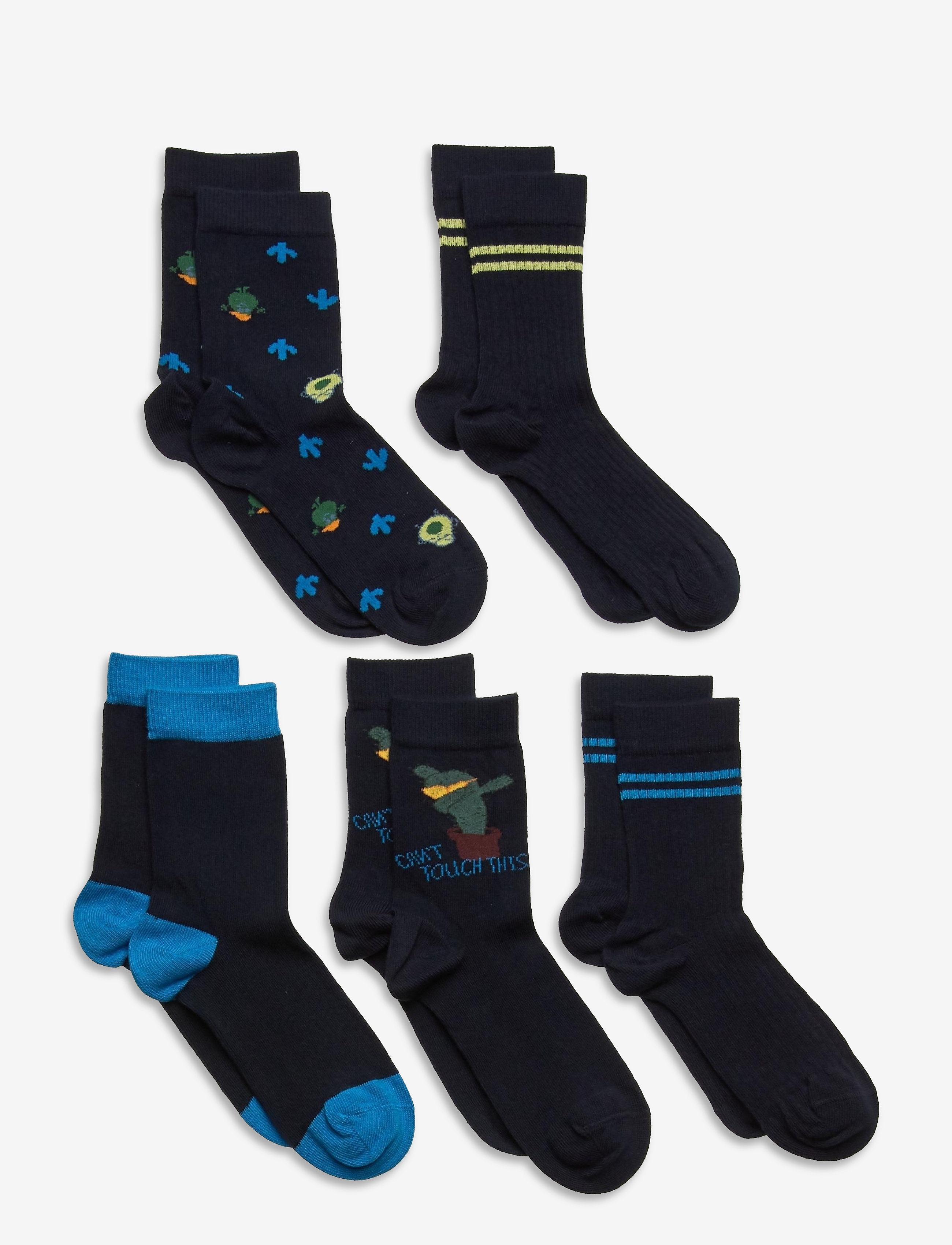 Schiesser Socks - Strømper - ASSORTED 1 / black