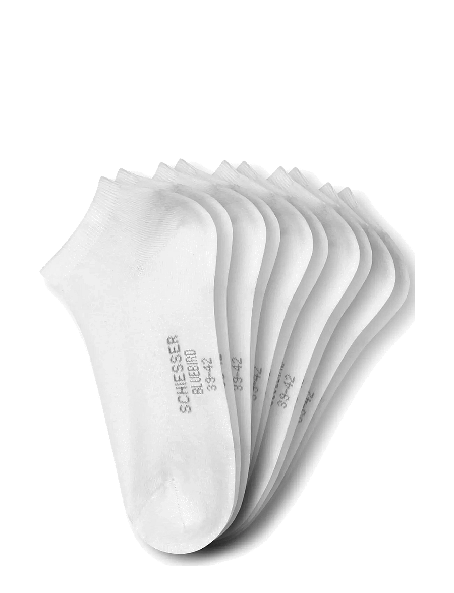 Schiesser - Men's Sneakers, Pack of Five, White - Bluebird - multipack socks - white - 0