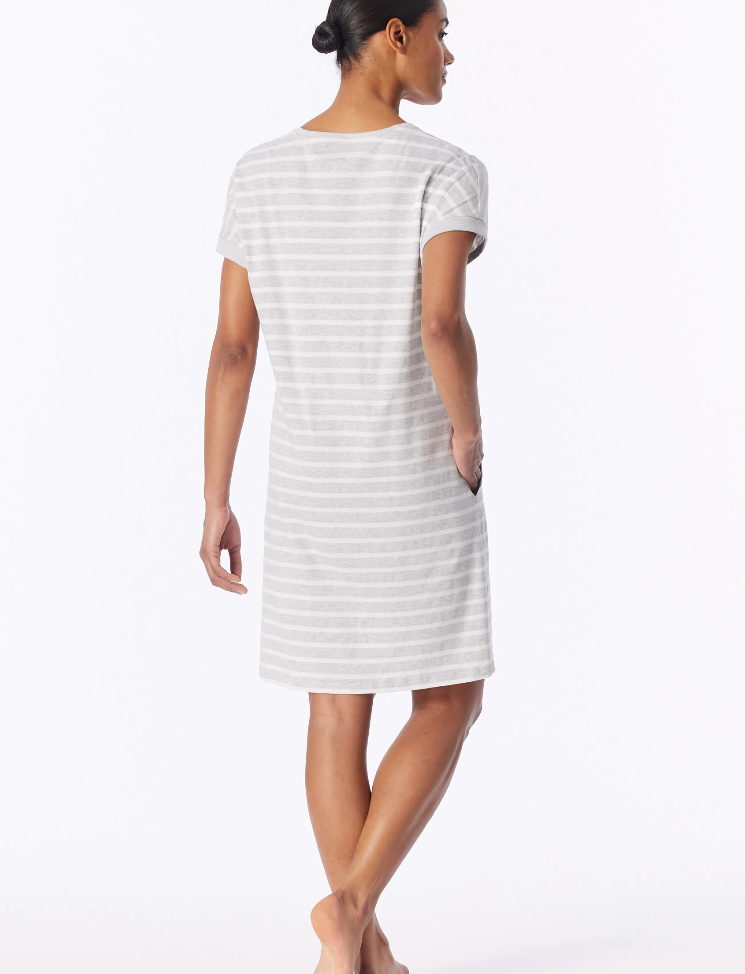 Schiesser - Nightshirt - nachthemden - silver grey mel. - 2