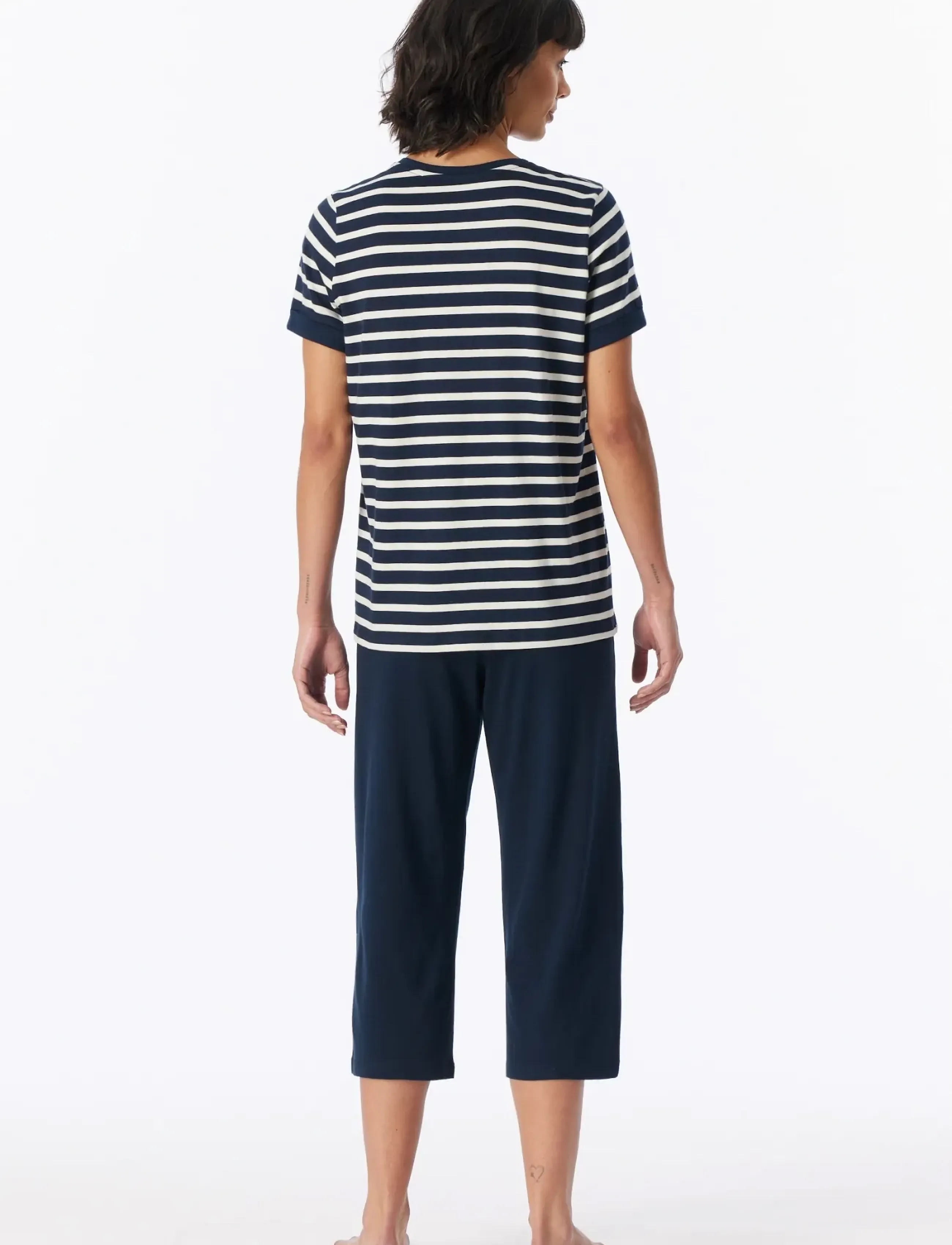 Schiesser - Pyjama Long - syntymäpäivälahjat - nightblue - 2