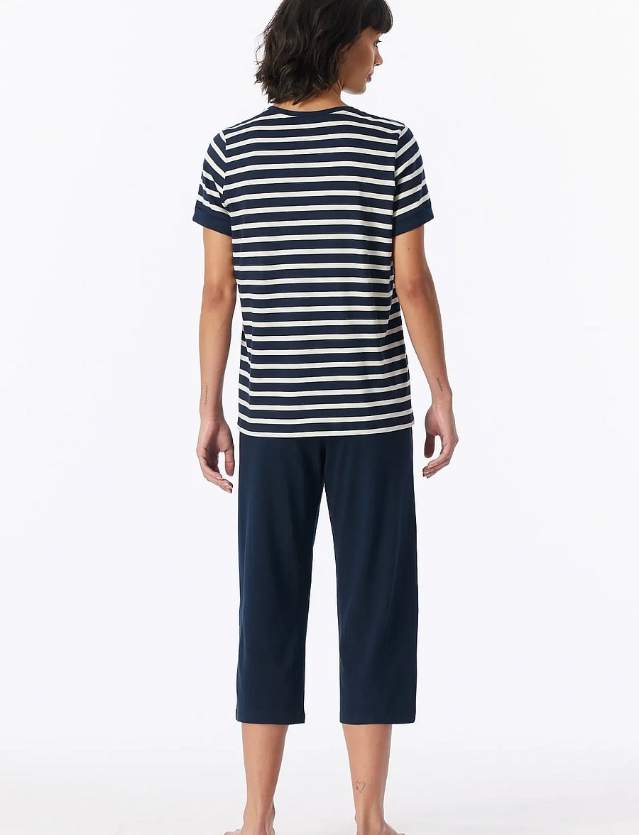Schiesser - Pyjama Long - pyjamas - nightblue - 2