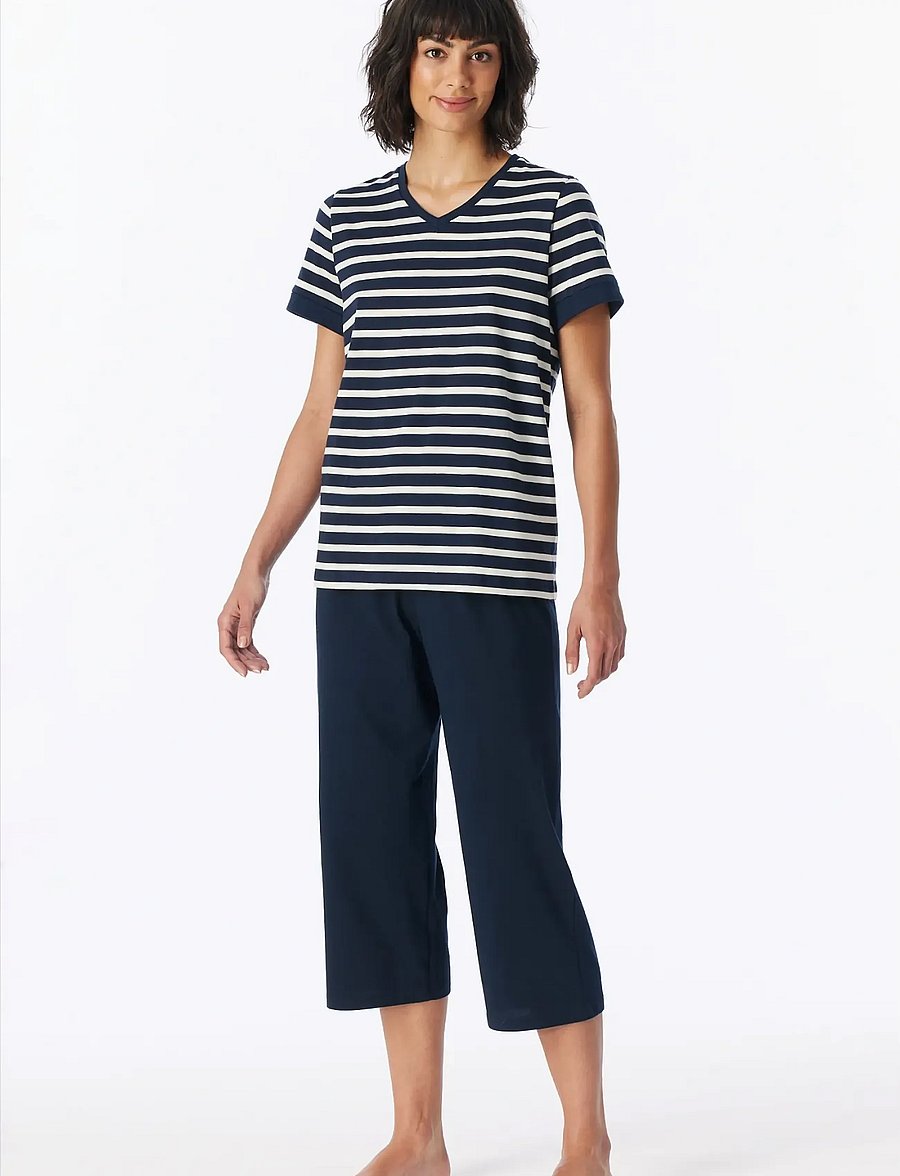 Schiesser - Pyjama Long - pyjamas - nightblue - 3