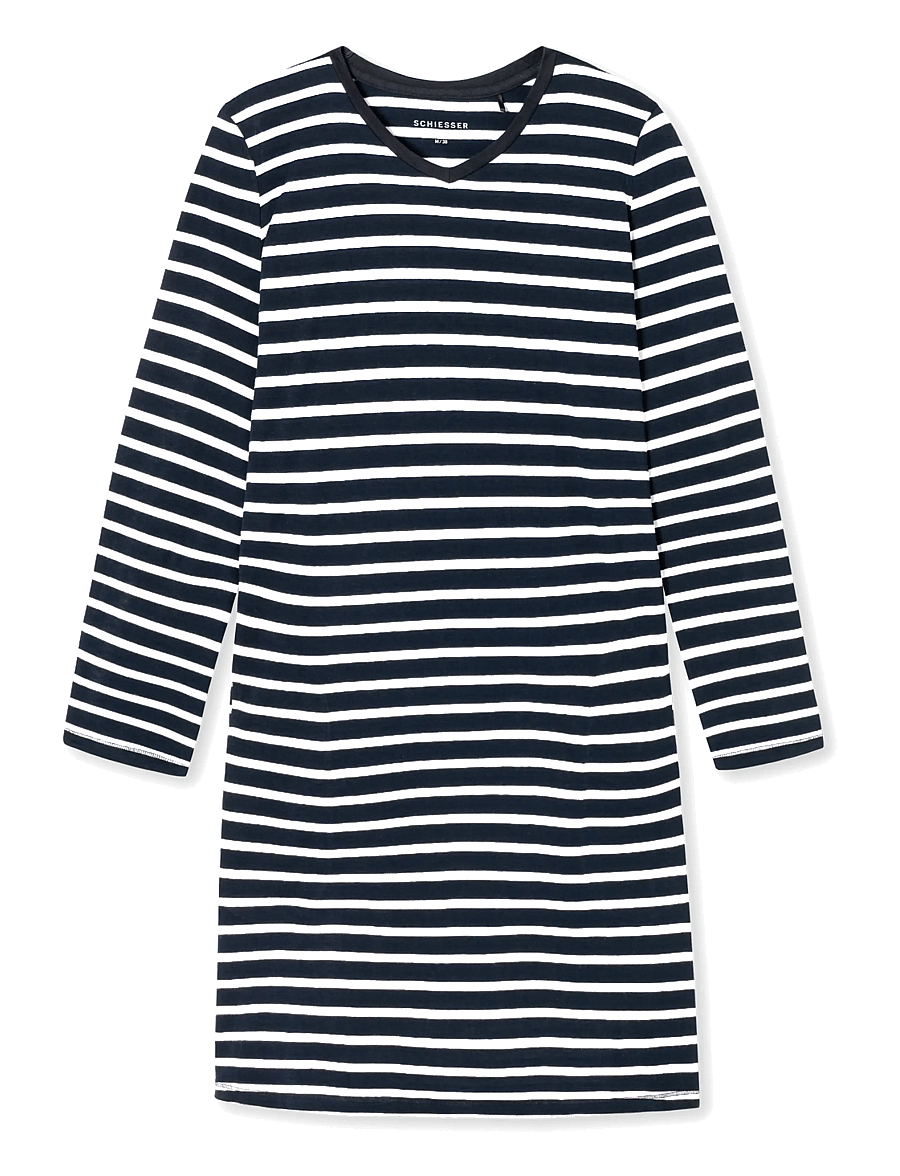 Schiesser - Nightshirt 1/1 - nachthemden - nightblue - 1