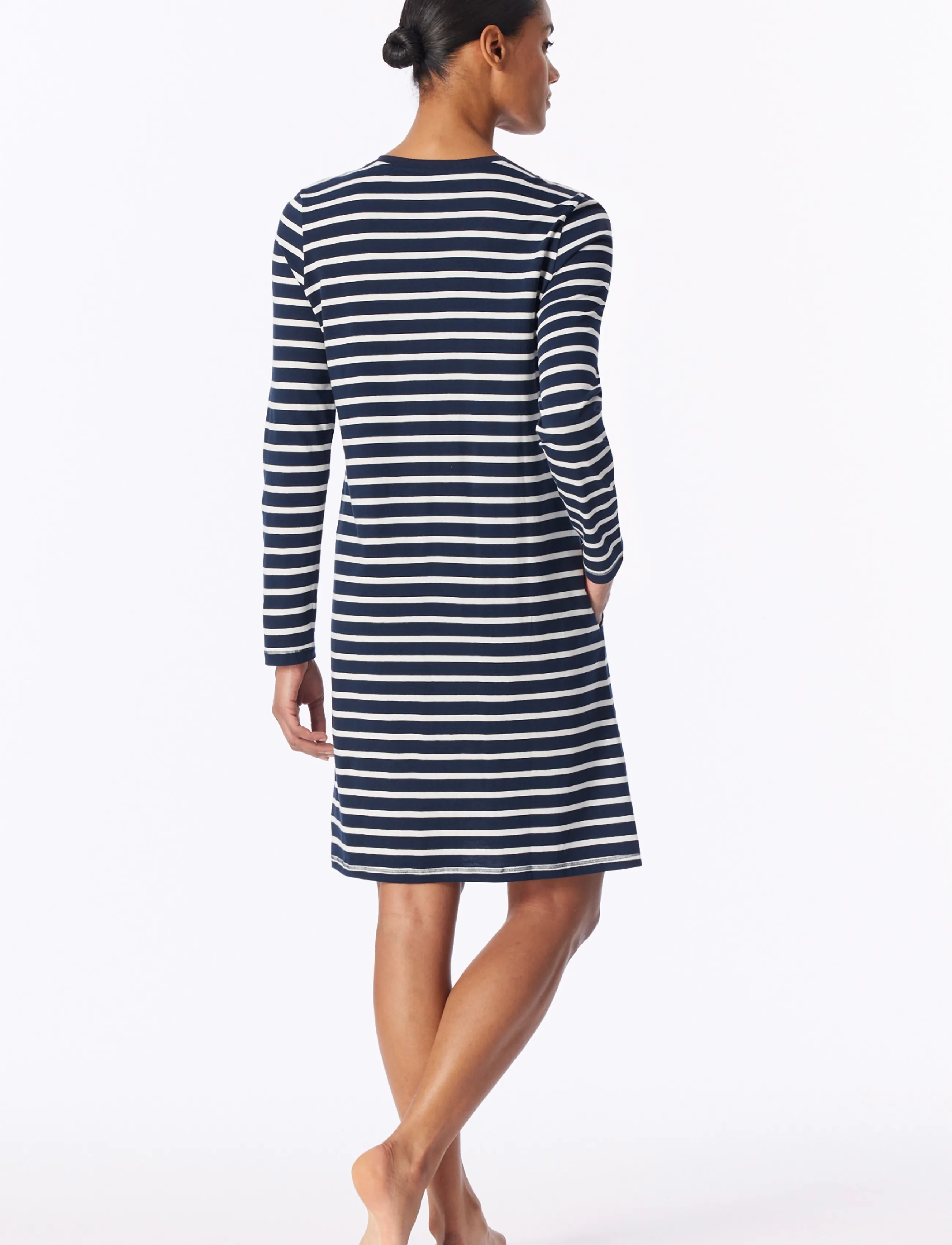 Schiesser - Nightshirt 1/1 - yöpaidat - nightblue - 2