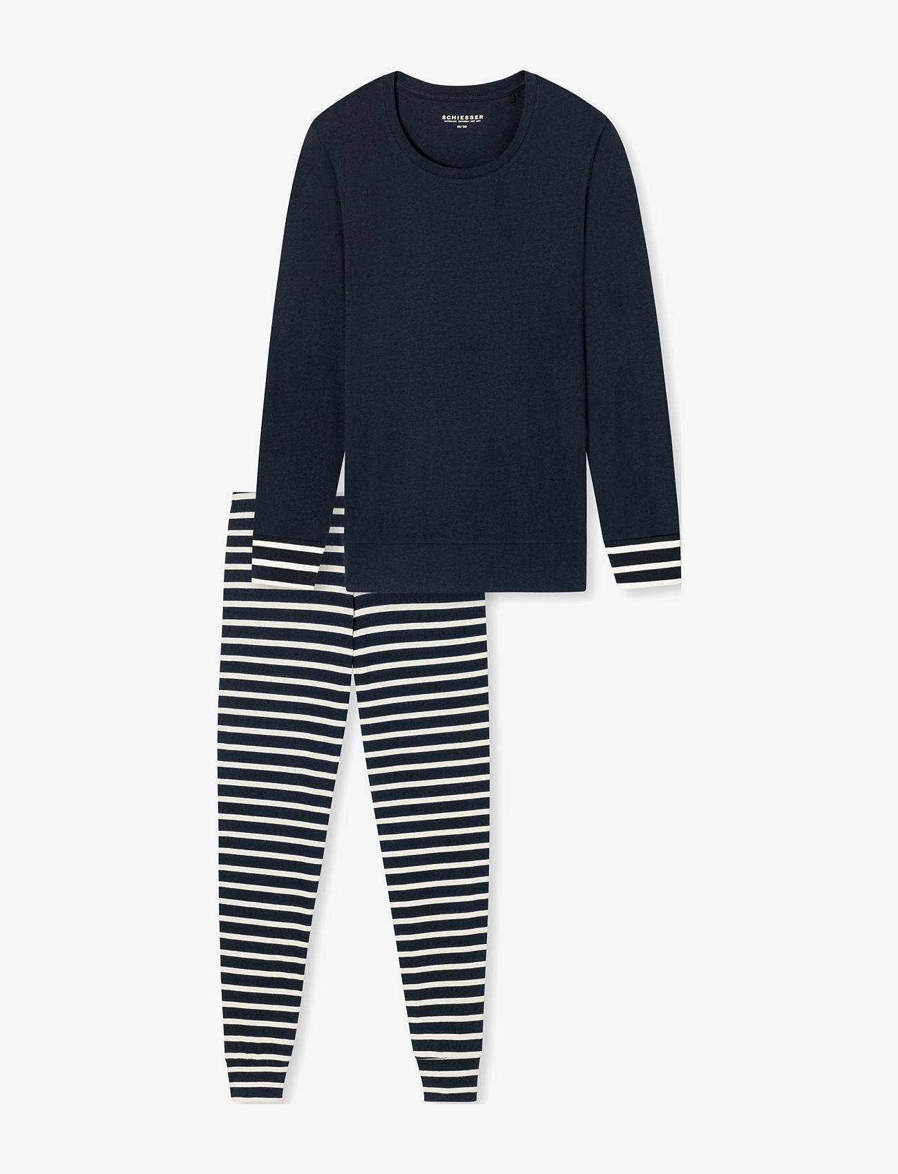 Schiesser - Pyjama Long - kingitused alla 100€ - nightblue - 0