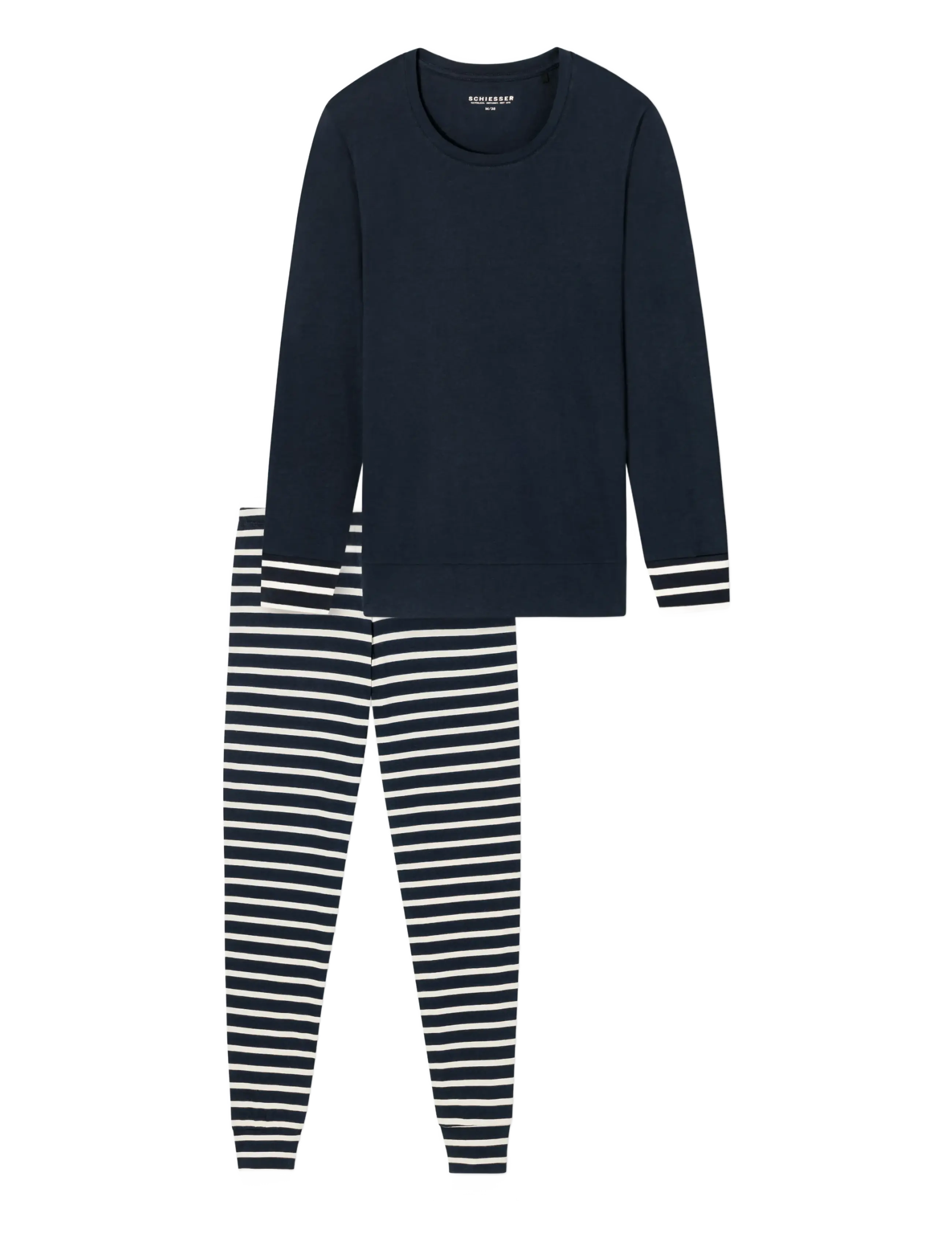 Schiesser Pyjama Long - Pyjama Pants - NIGHTBLUE / navy