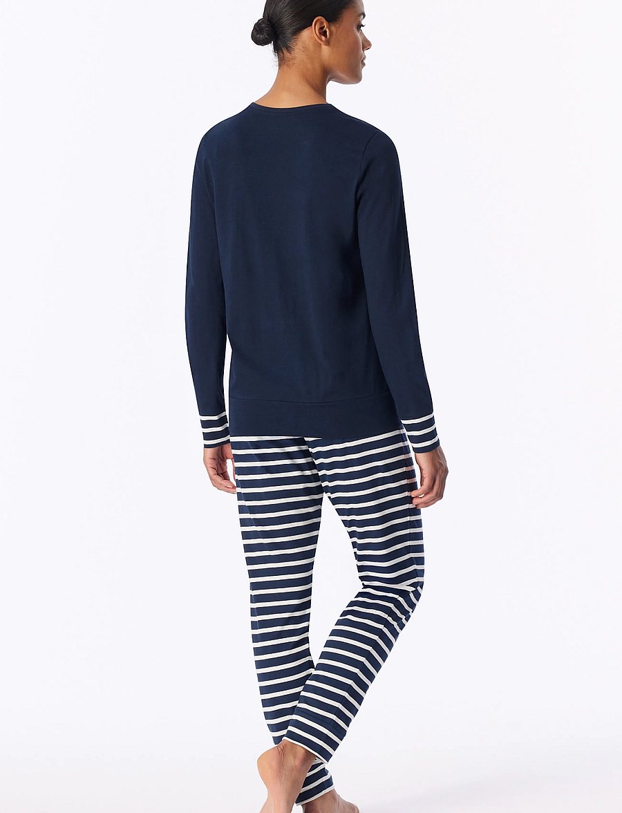 Schiesser - Pyjama Long - pižaminės kelnės - nightblue - 3