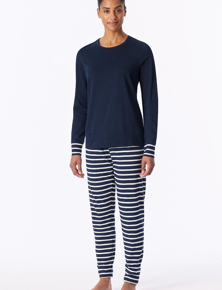 Schiesser - Pyjama Long - pižaminės kelnės - nightblue - 4