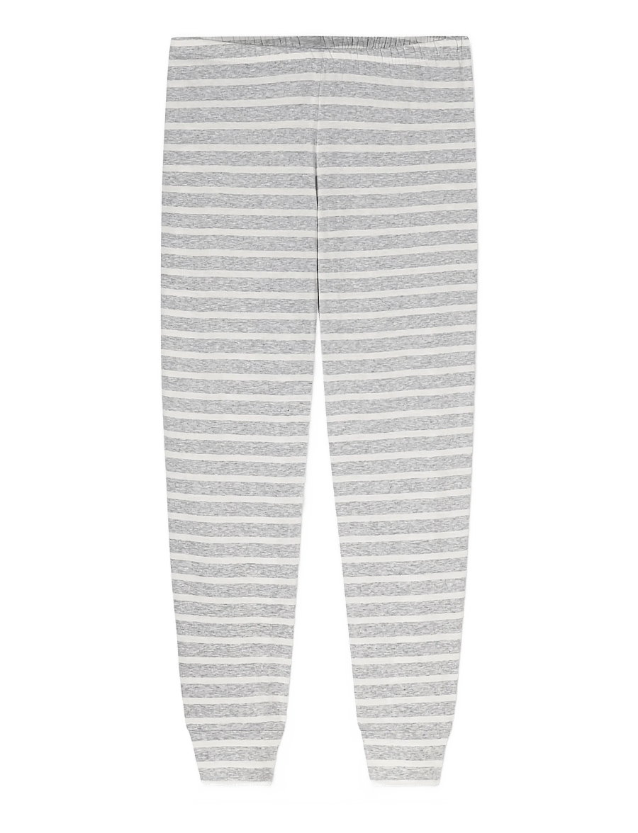 Schiesser - Pyjama Long - pyjamahosen - silver grey mel. - 2
