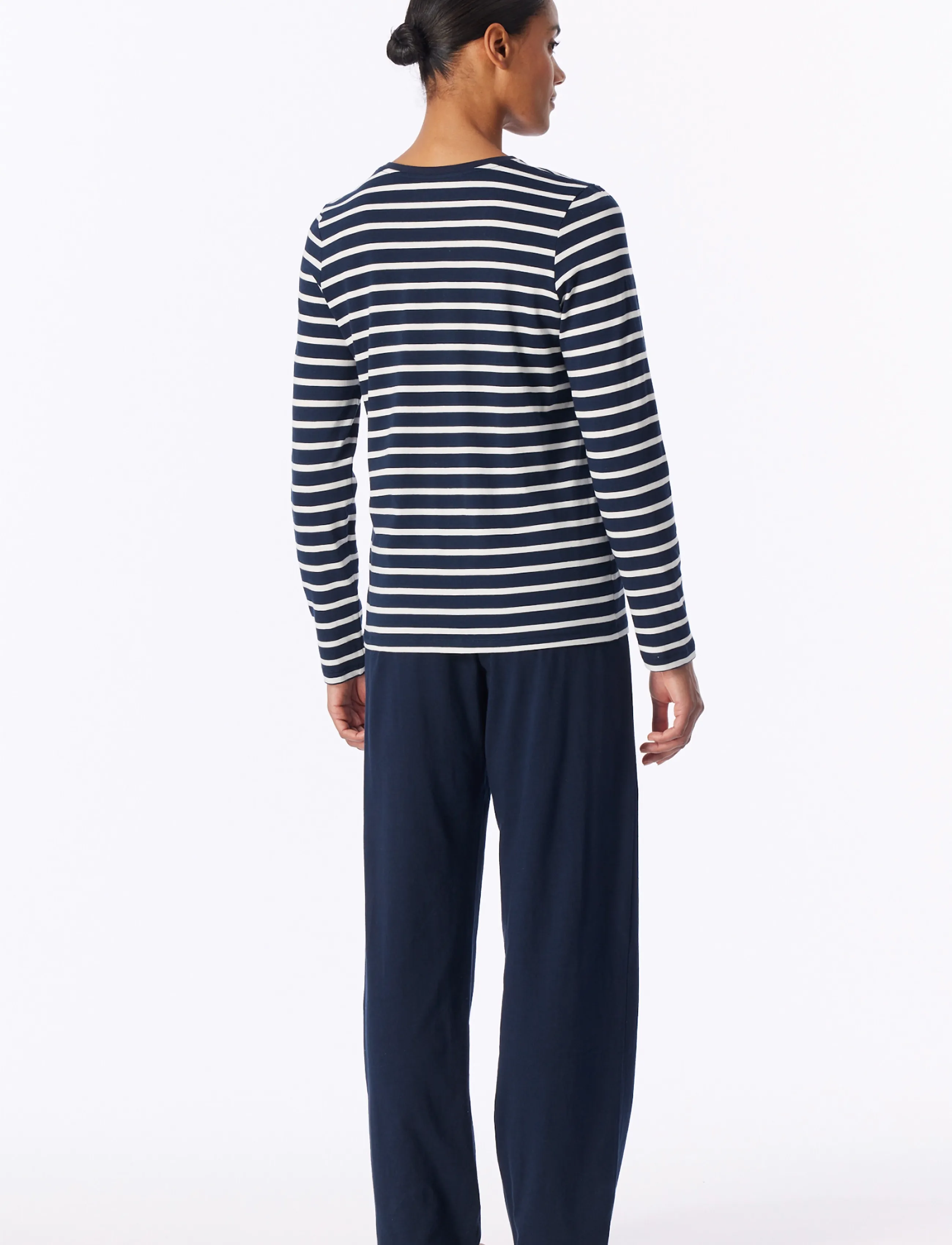 Schiesser - Pyjama Long - pyjamas - nightblue - 5