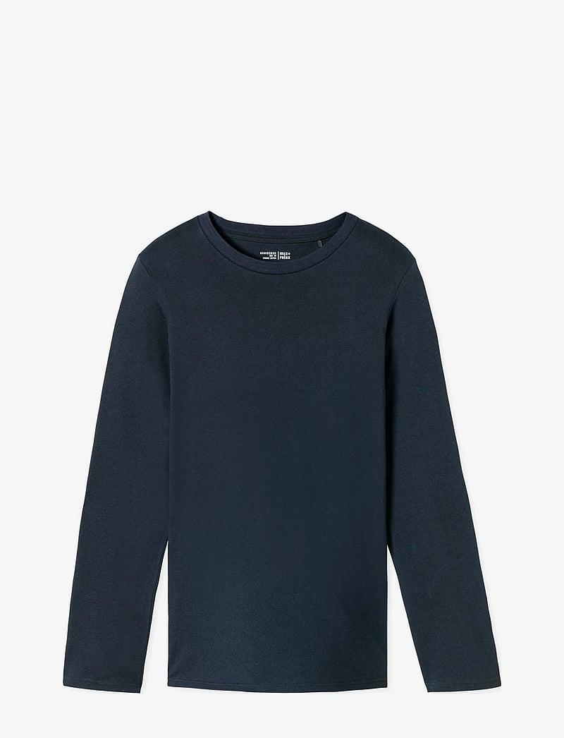 Schiesser - Shirt 1/1 - pyjamasöverdelar - nightblue - 1