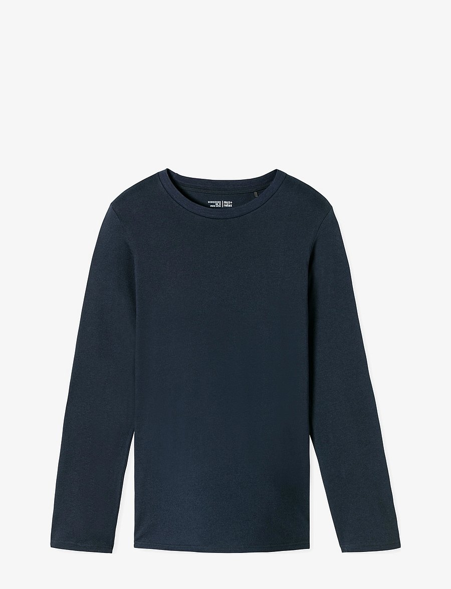 Schiesser - Shirt 1/1 - hauts de pyjama - nightblue - 1