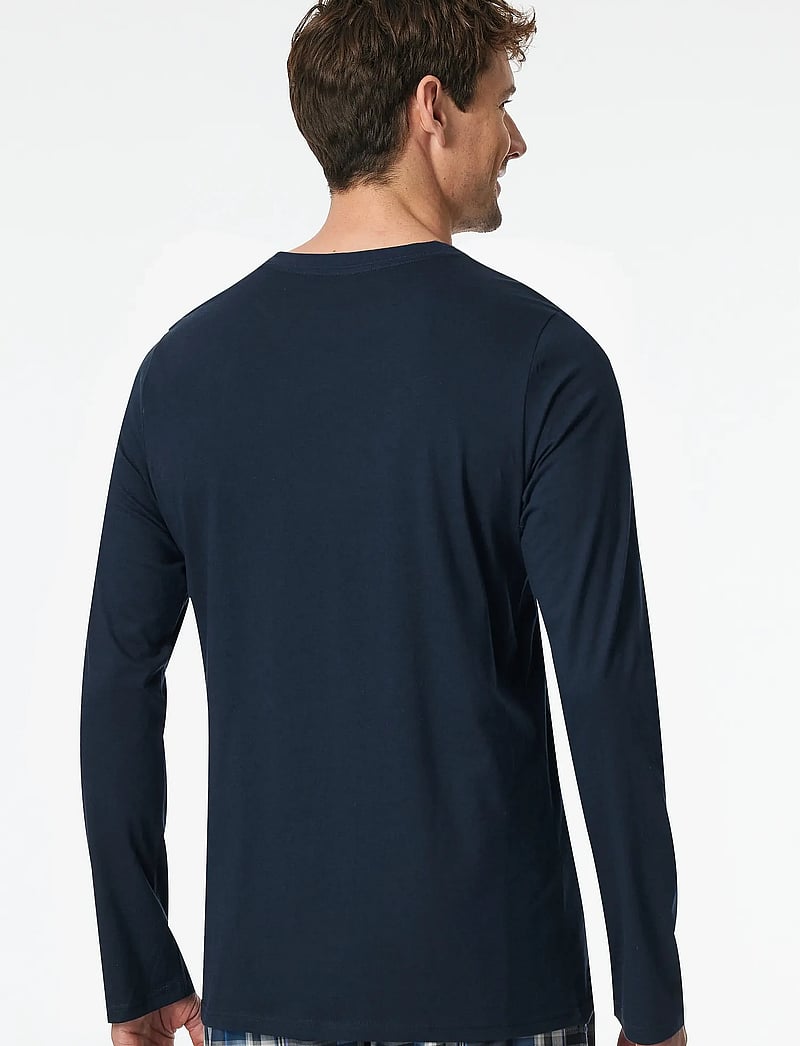 Schiesser - Shirt 1/1 - pyjamasöverdelar - nightblue - 2