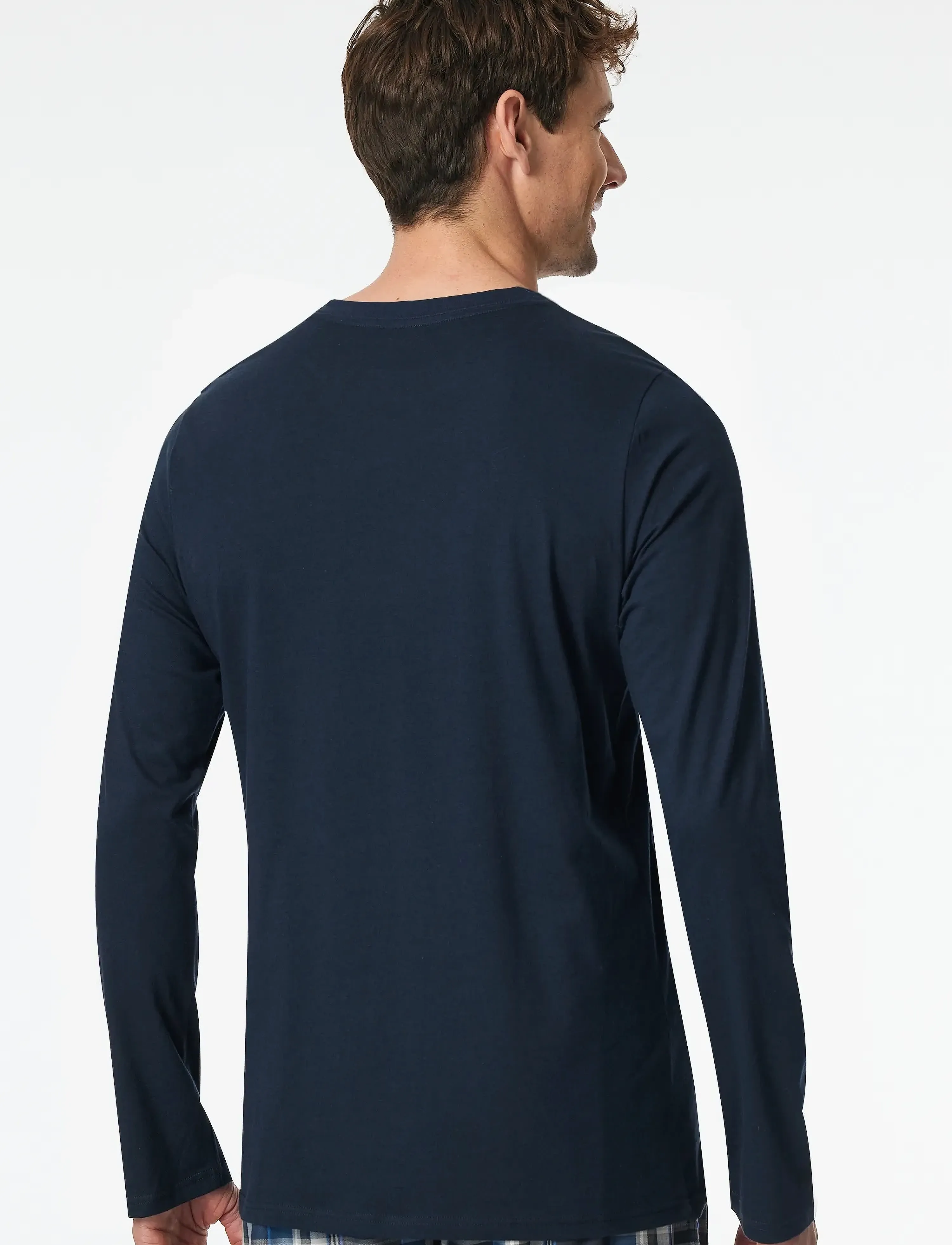 Schiesser - Shirt 1/1 - pyjamaoberteil - nightblue - 2