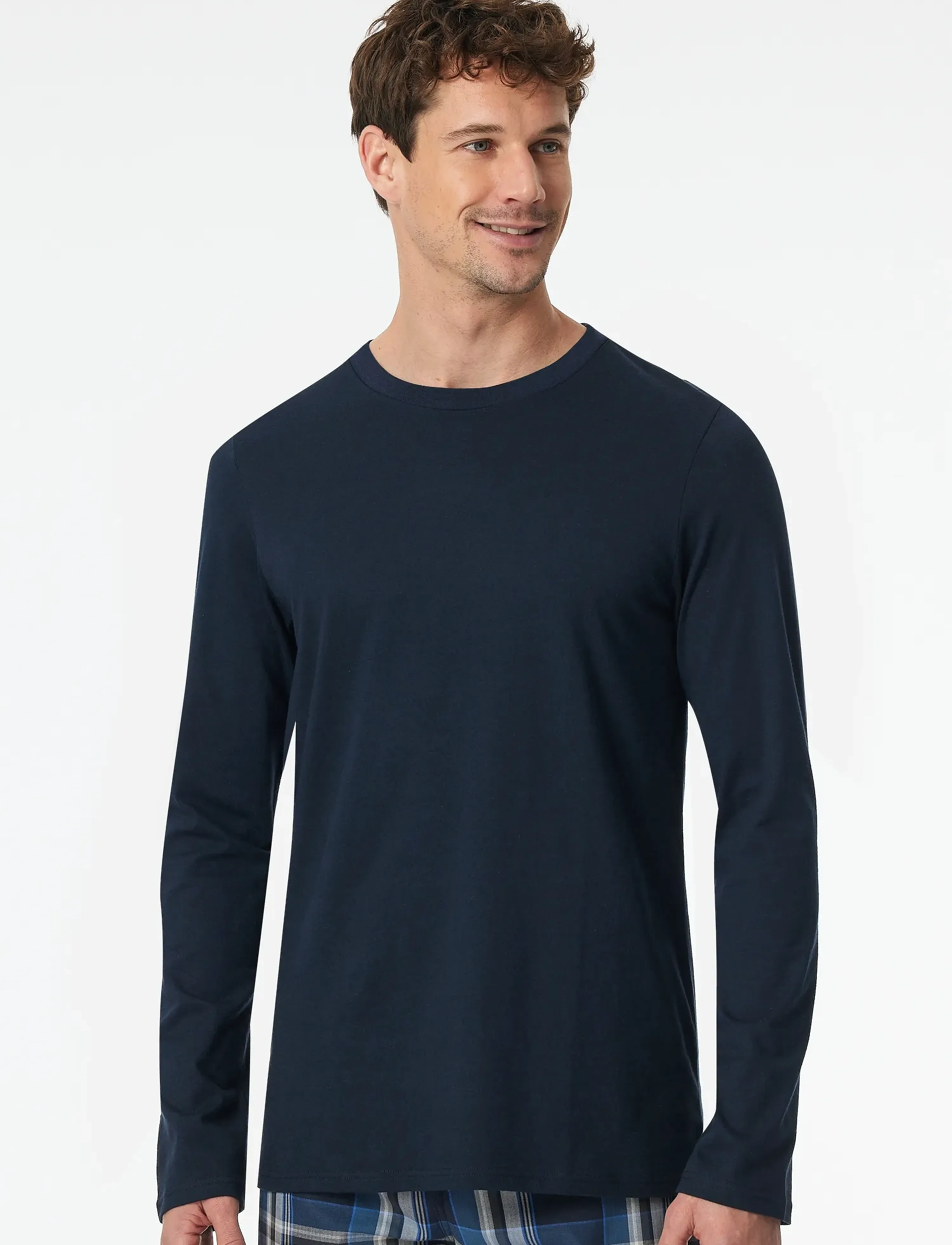 Schiesser - Shirt 1/1 - pyjamaoberteil - nightblue - 3