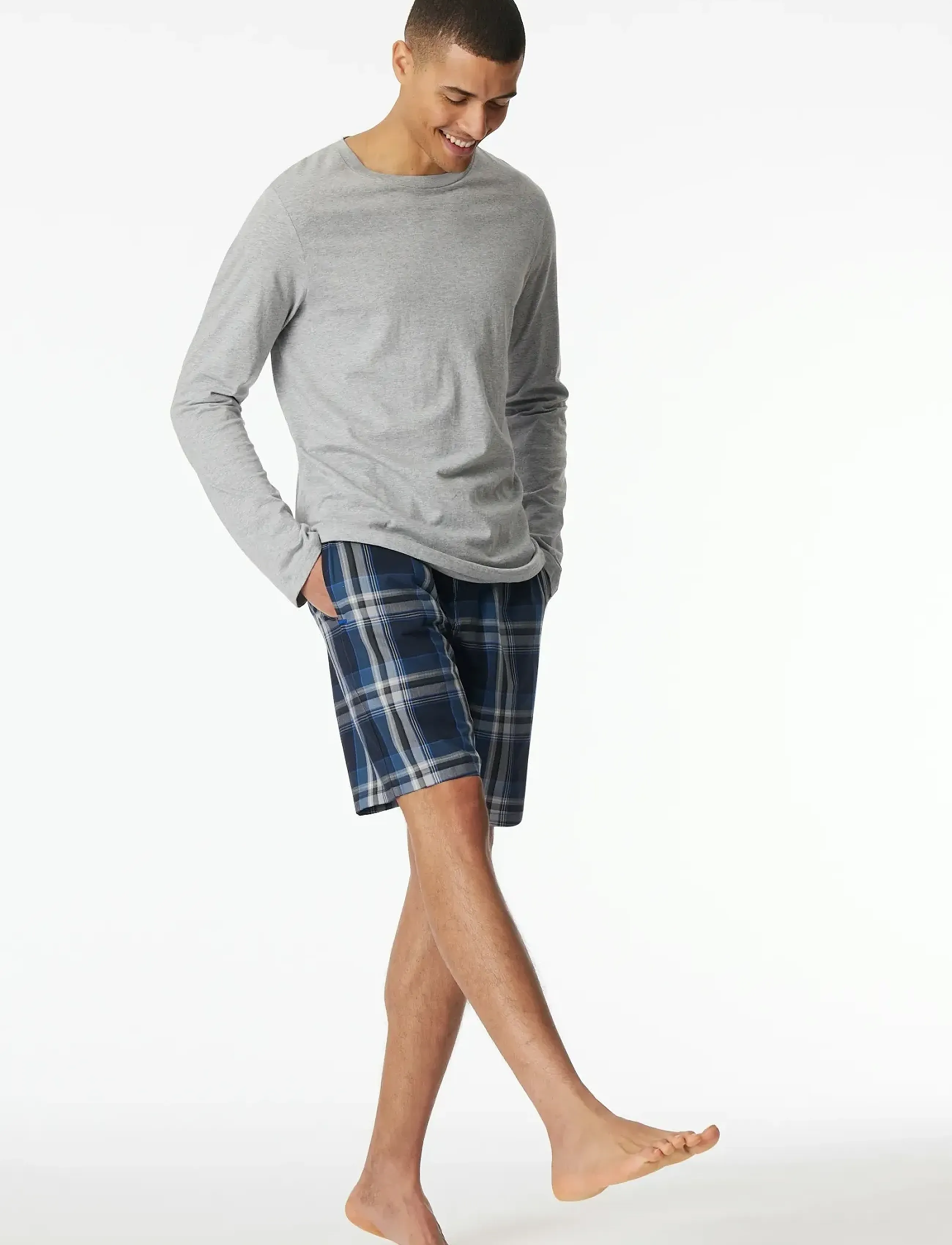 Schiesser Shorts - Shorts - MULTICOLOUR 3 / navy