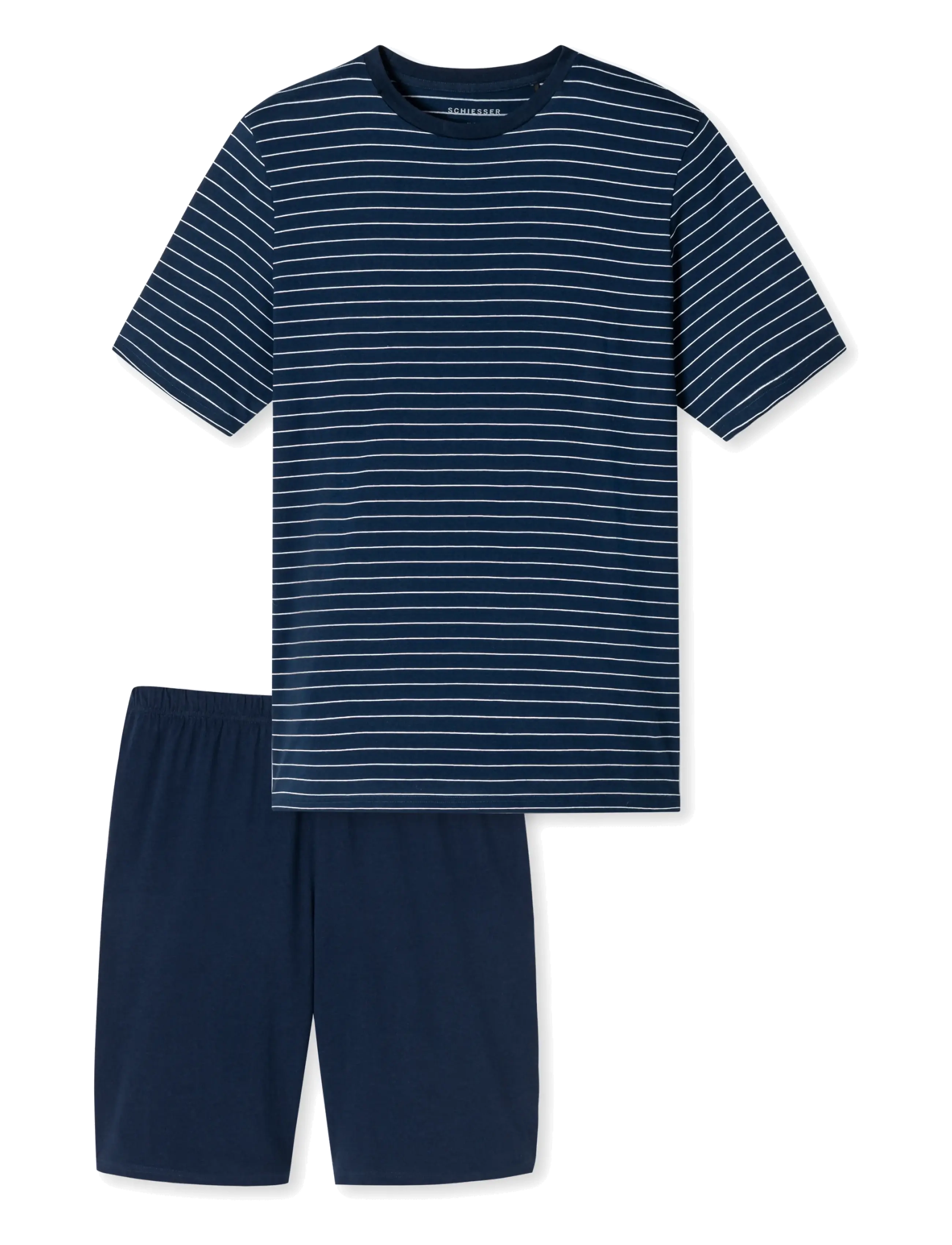 Schiesser Pyjama Short - Pyjama - ADMIRAL / navy