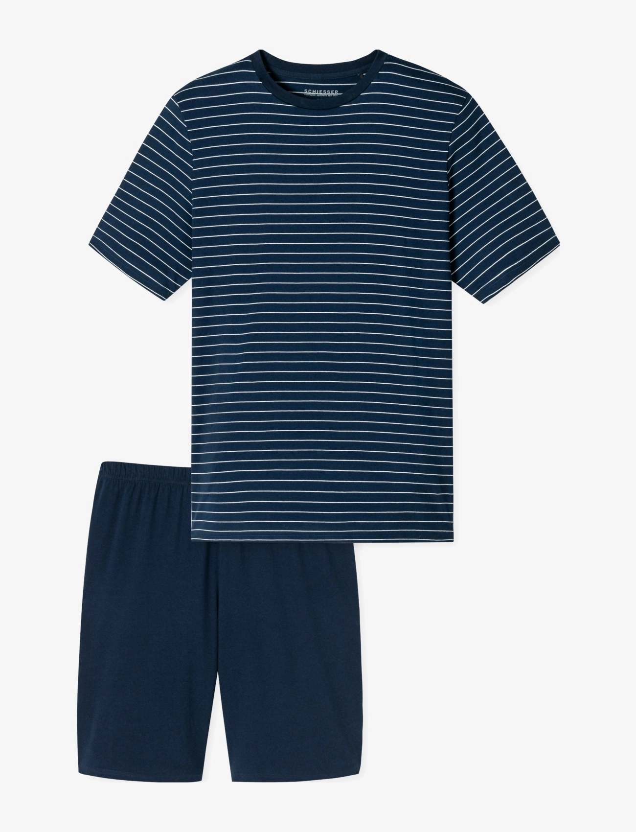 Schiesser Pyjama Short - Nattøj - ADMIRAL / navy