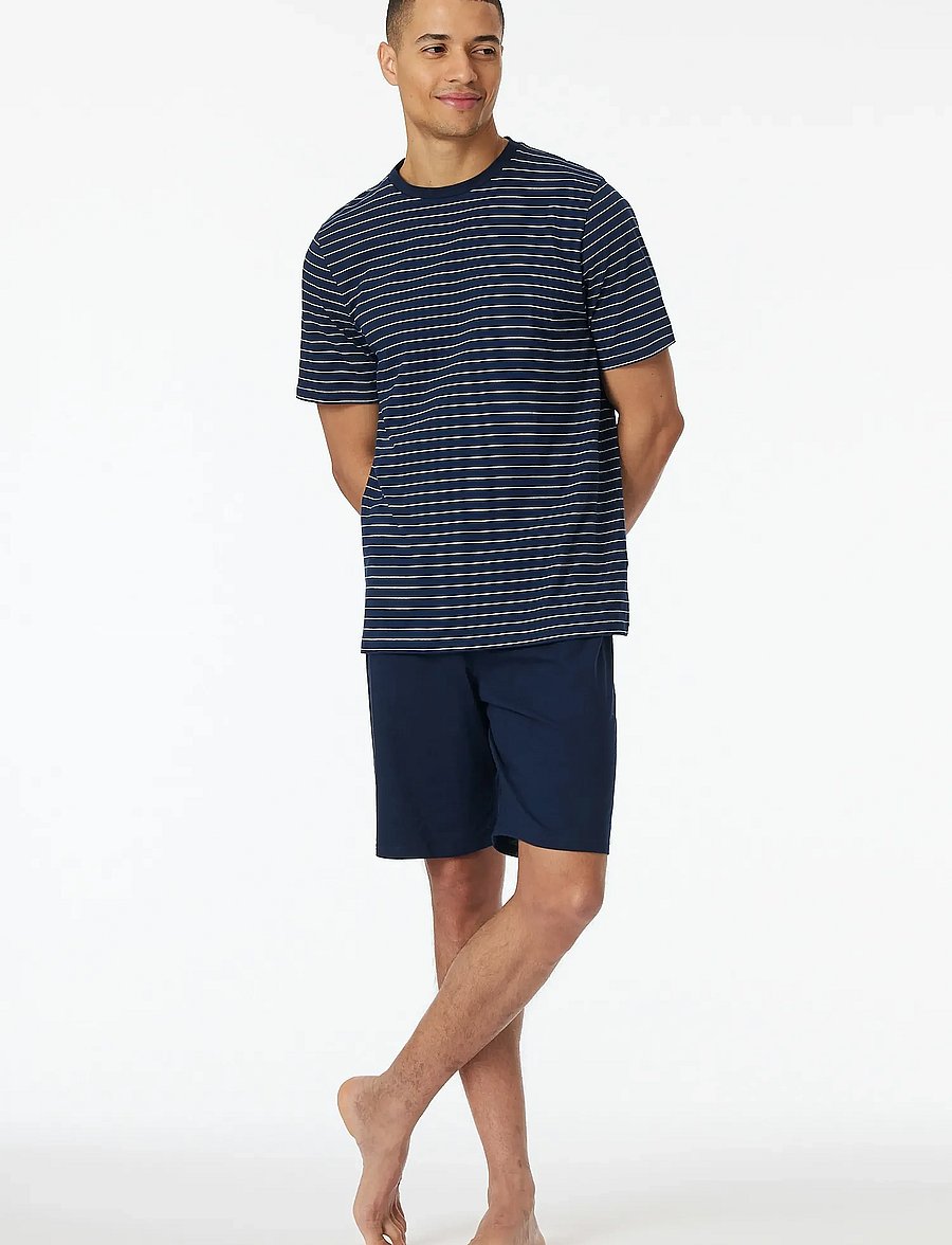 Schiesser - Pyjama Short - pidžaamakomplekt - admiral - 0