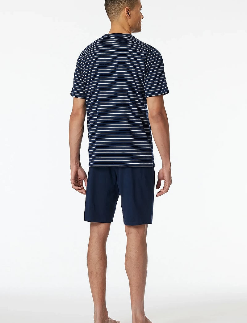 Schiesser - Pyjama Short - nattøj sæt - admiral - 2