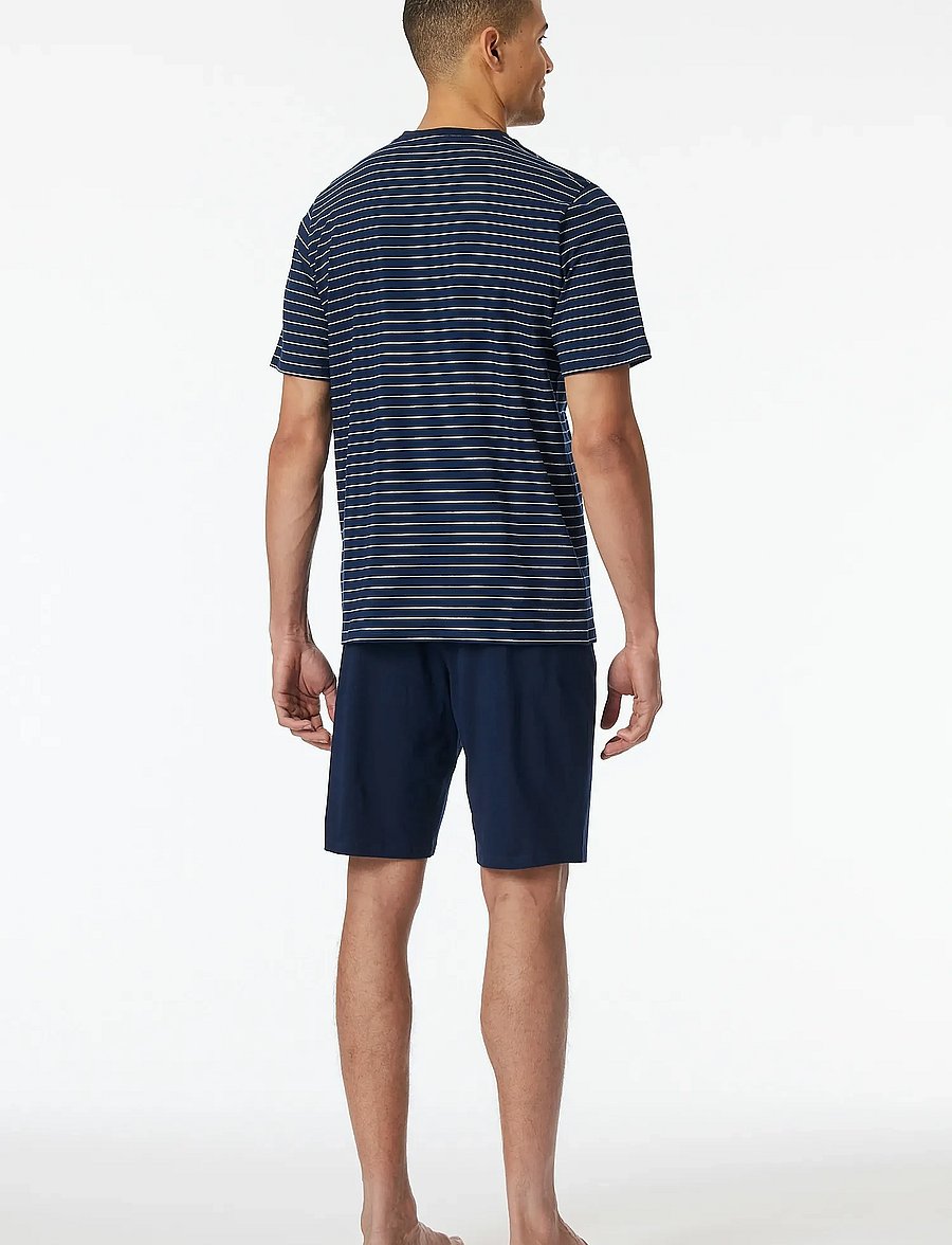 Schiesser - Pyjama Short - pidžaamakomplekt - admiral - 2