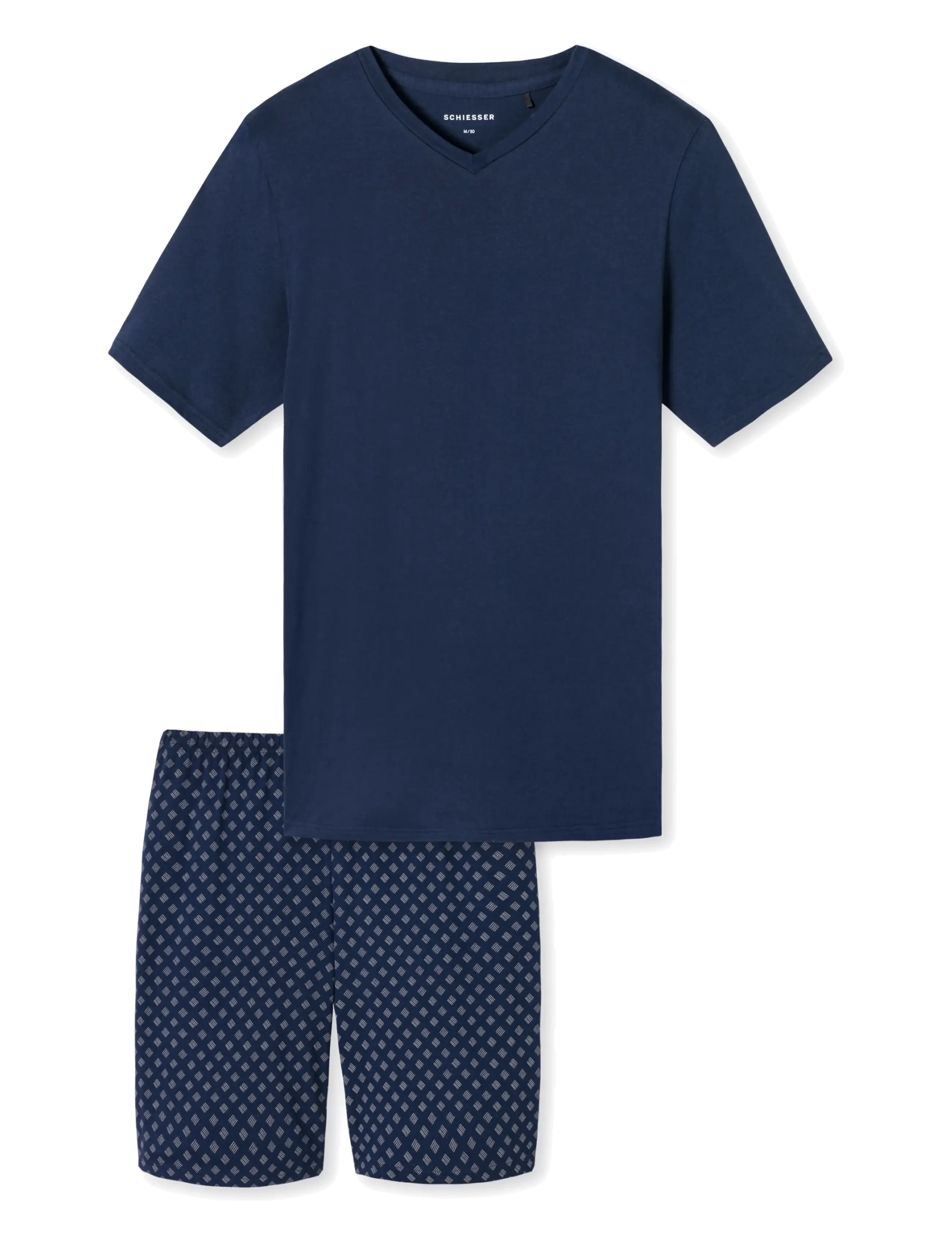 Schiesser Pyjama Short - Pyjama sets - ADMIRAL / navy