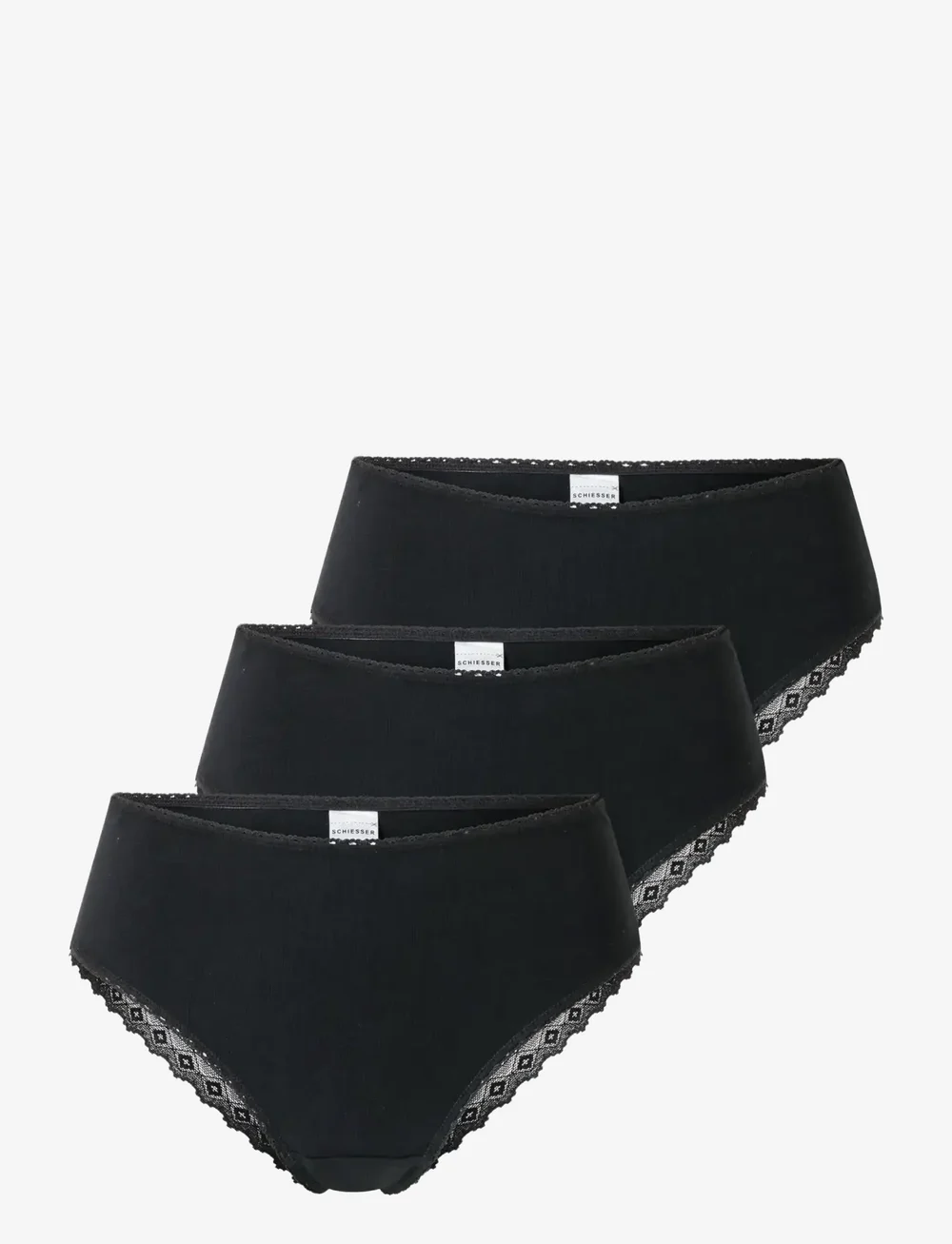 Schiesser - 3PACK Brazilian - Modern Multipacks - brasiilia stiilis aluspüksid - black - 1