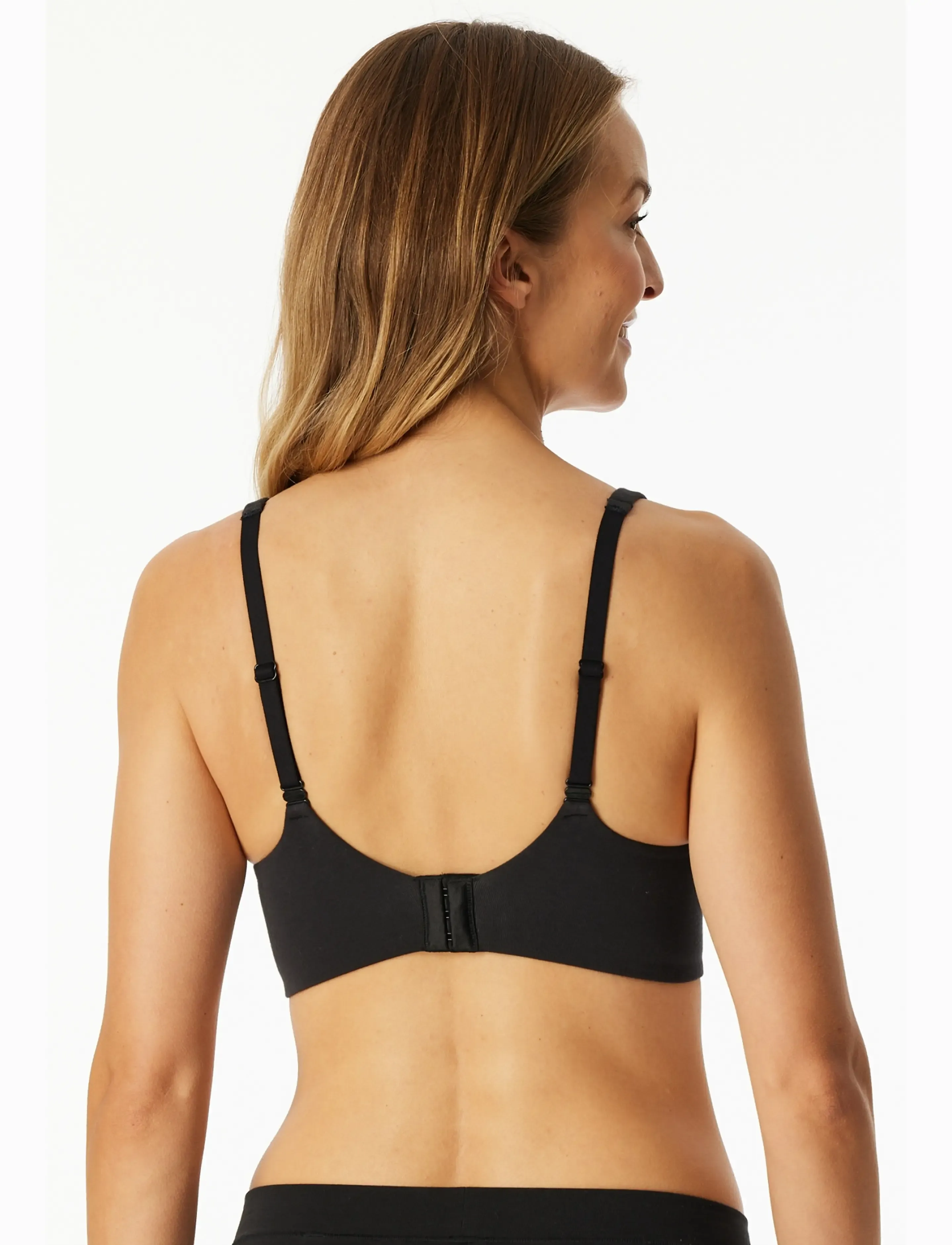 Schiesser - Molded Bra - black - 4