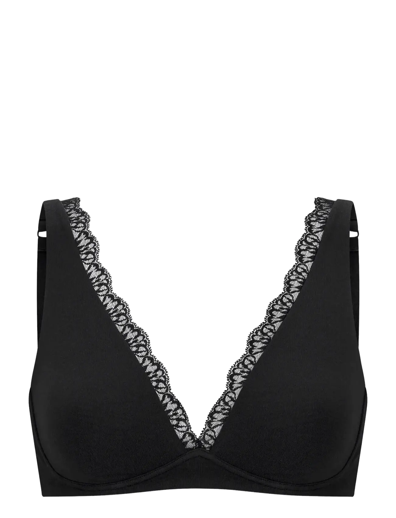 Schiesser Molded Bra - Undertøj - BLACK / black