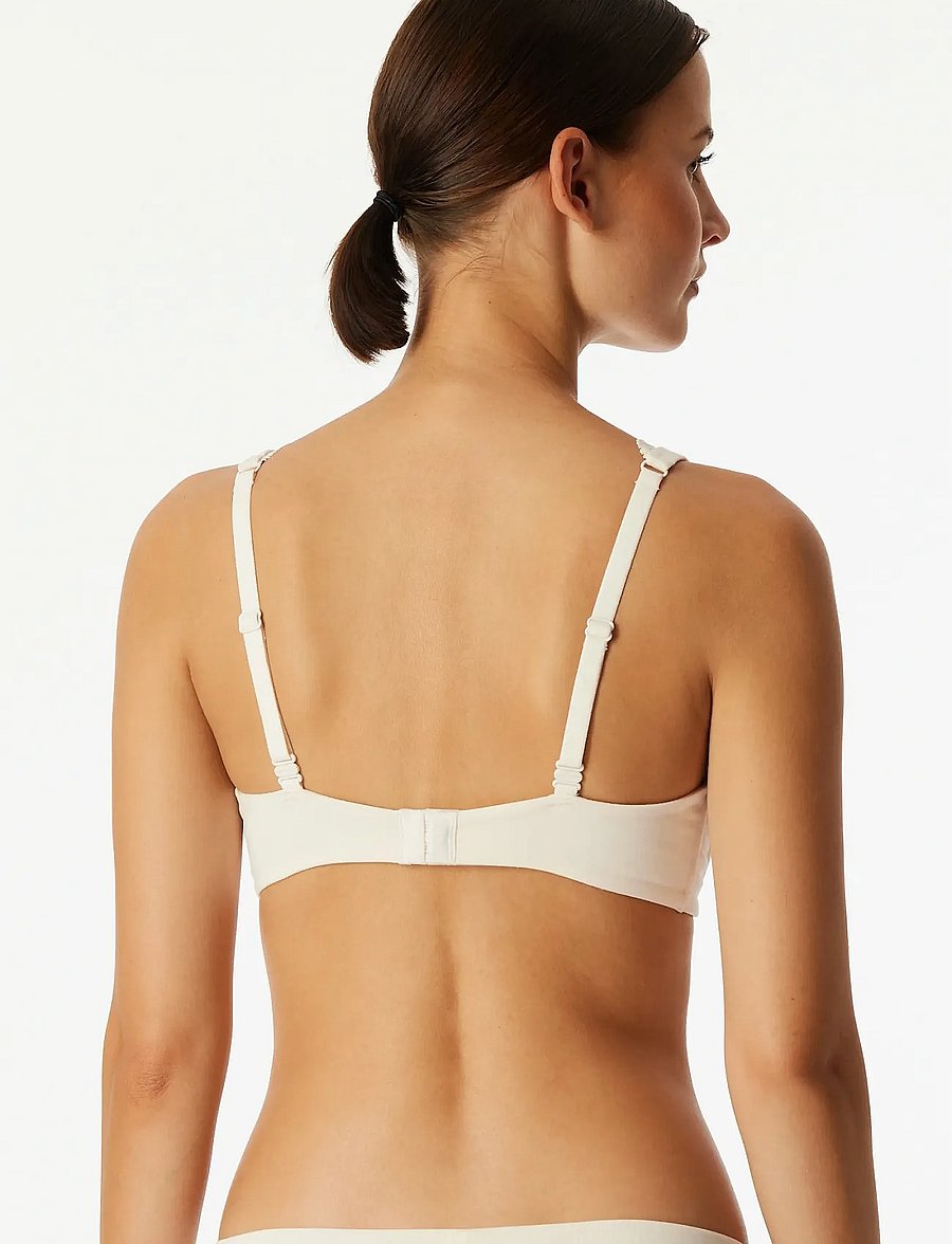 Schiesser - Molded Bra - bralette - off-white - 2